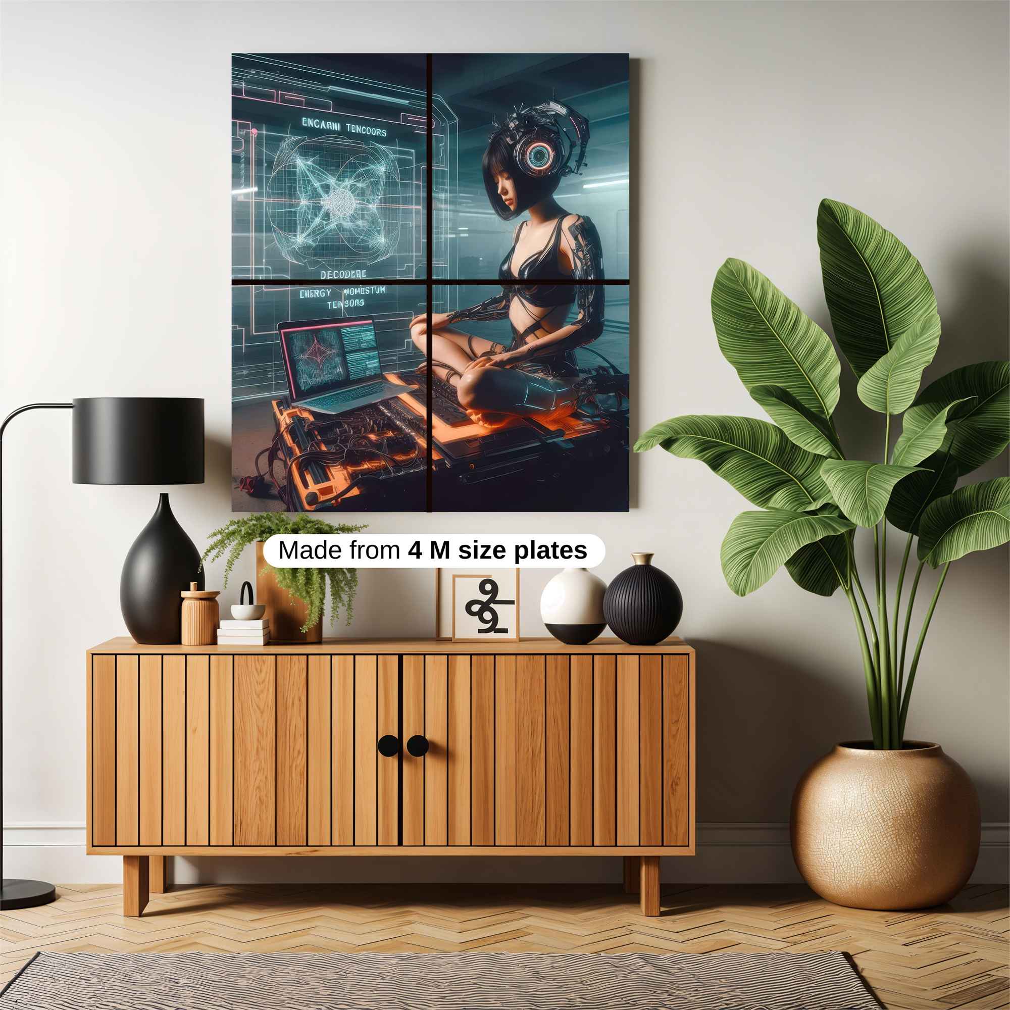 Cyber Zen Safe Wall Magnetic / M