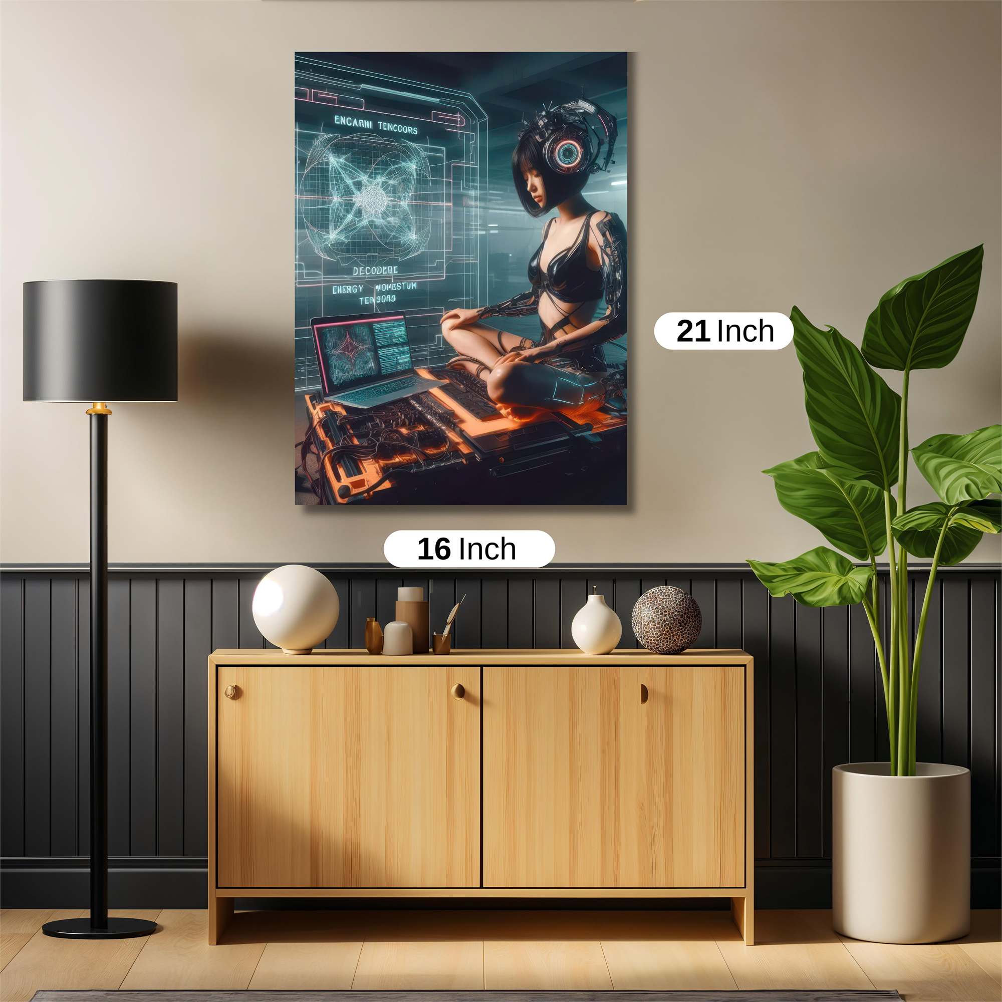 Cyber Zen Safe Wall Magnetic / M