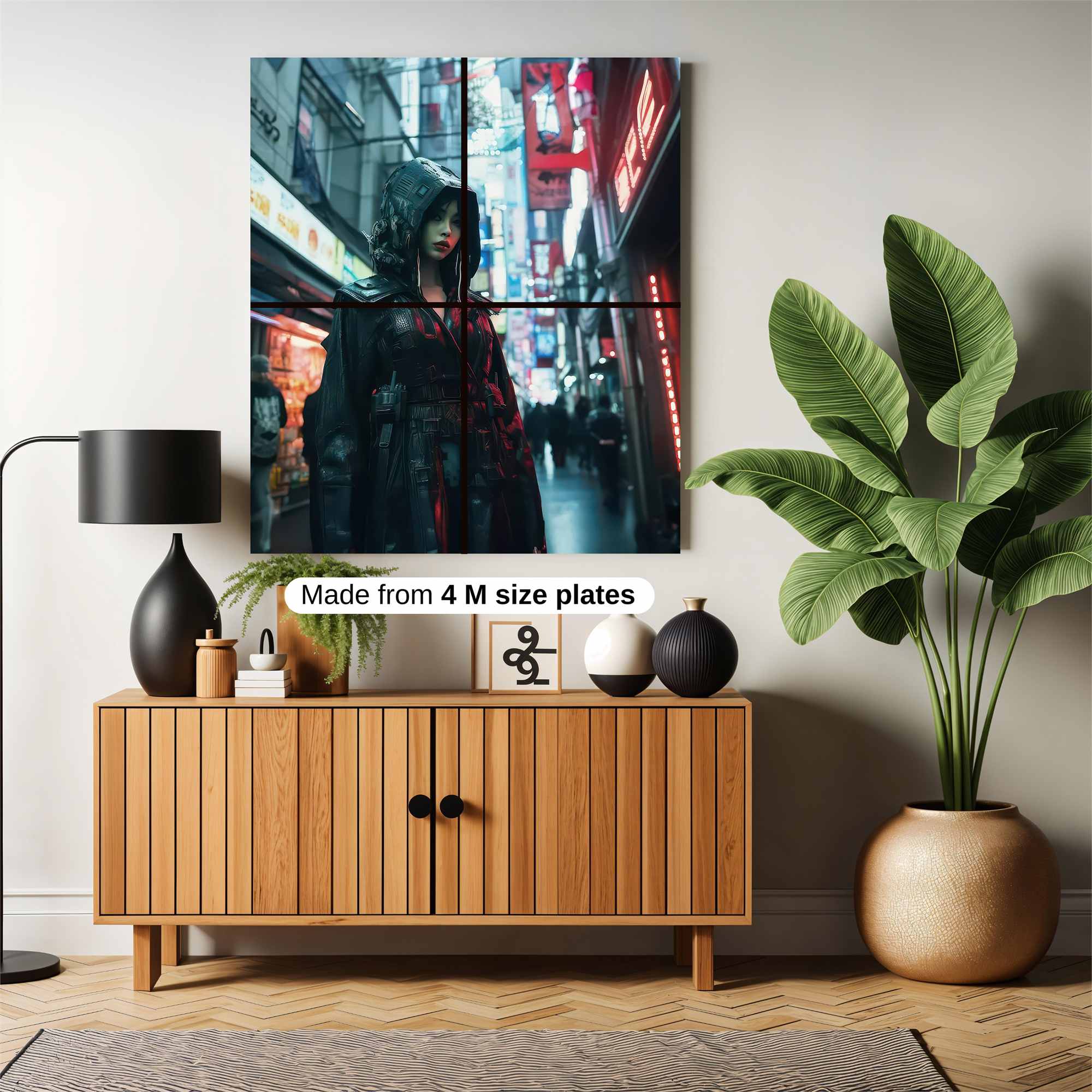 Neon Enigma Safe Wall Magnetic / M