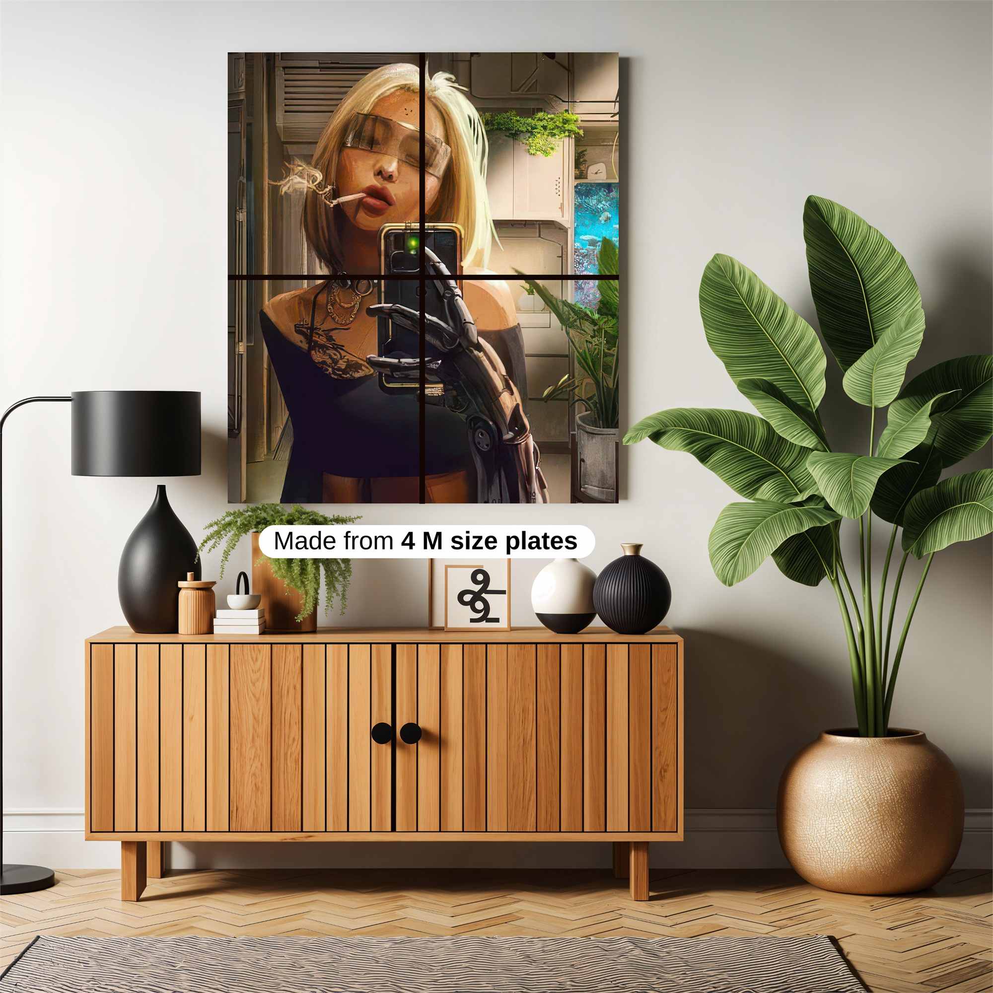 Neon Rider Safe Wall Magnetic / M