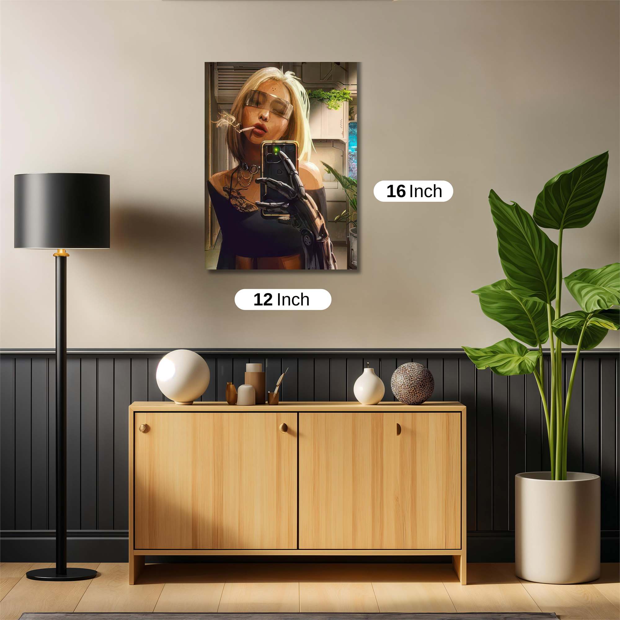 Neon Rider Safe Wall Magnetic / M