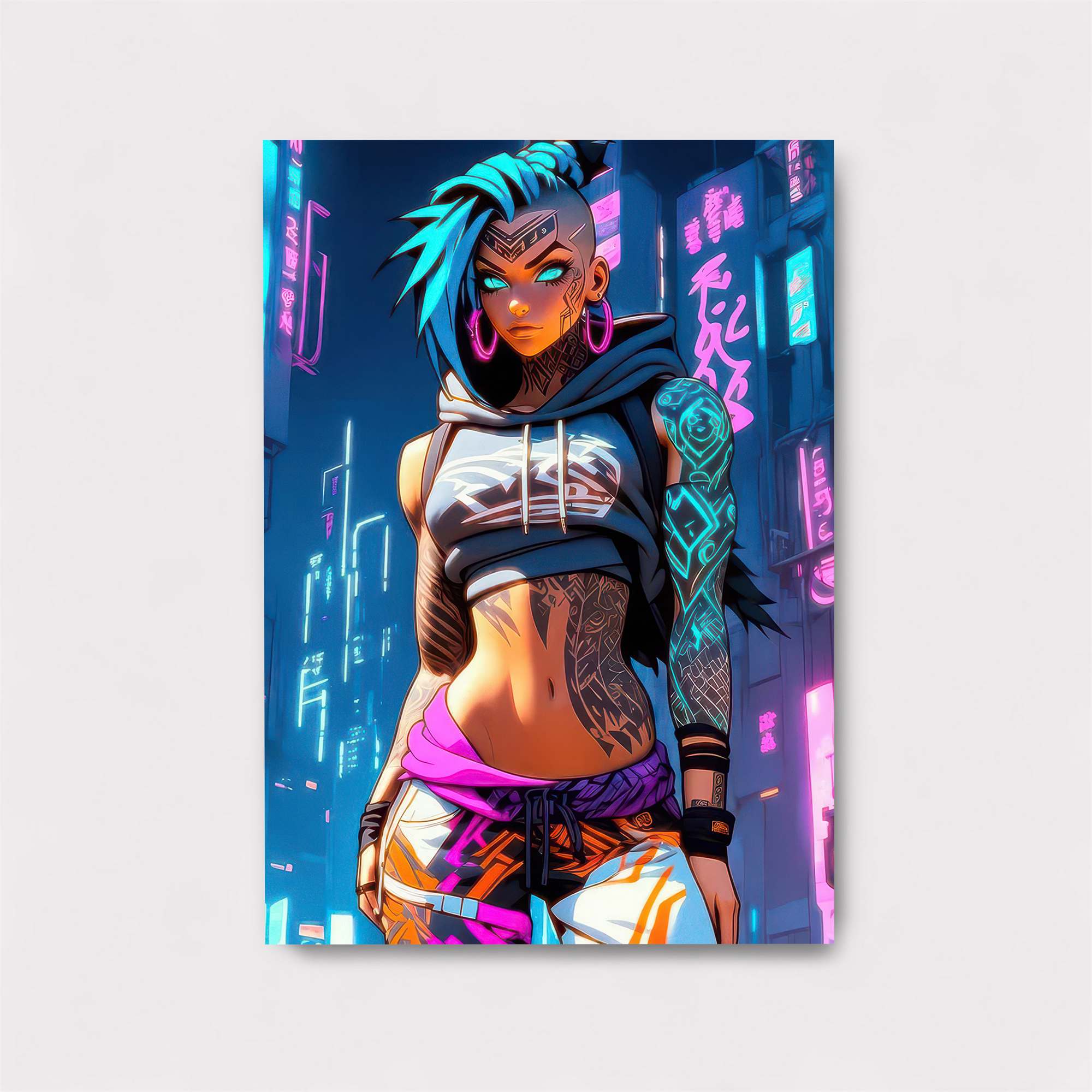 Neon Rebel Safe Wall Magnetic / M