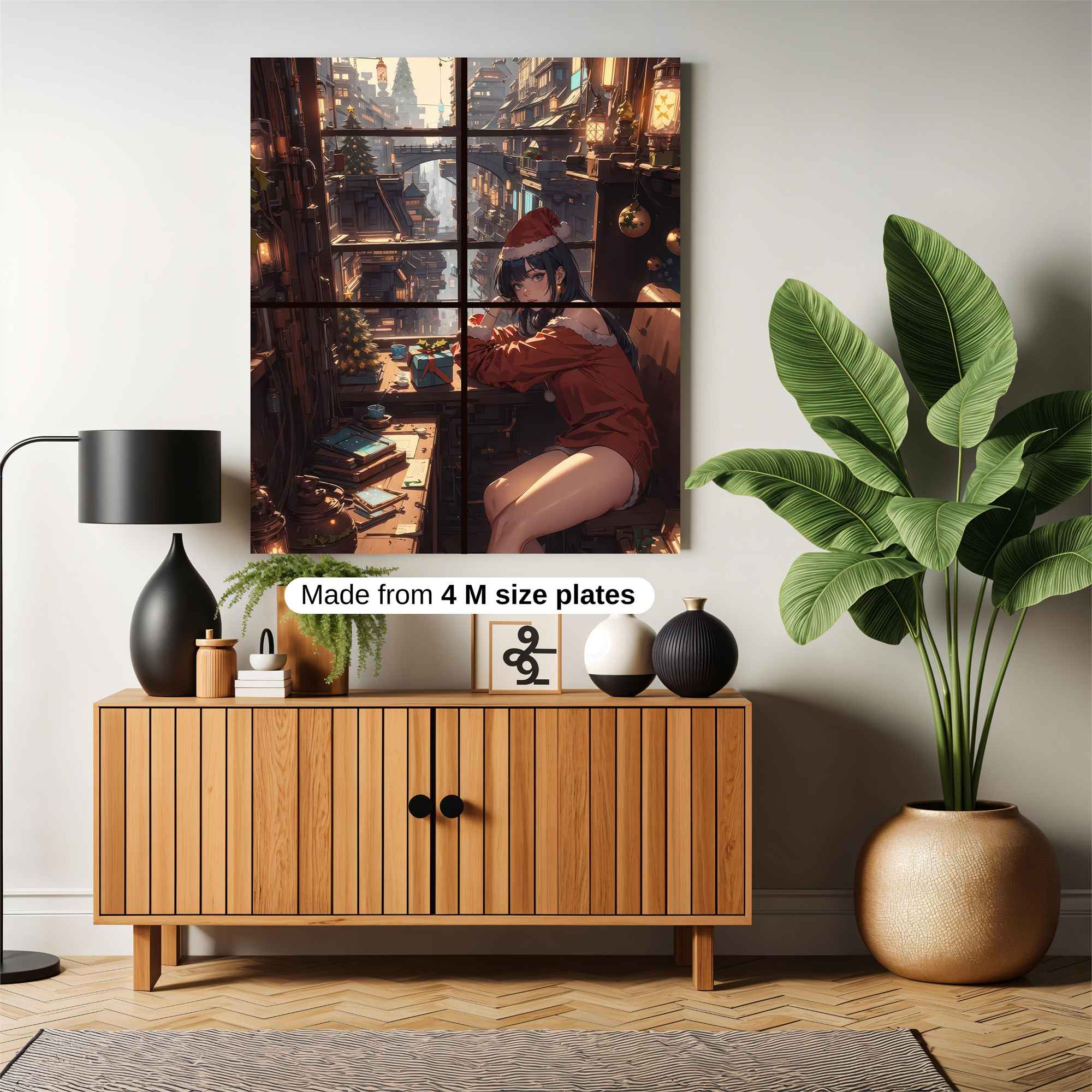 Santa's Serenity Safe Wall Magnetic / M