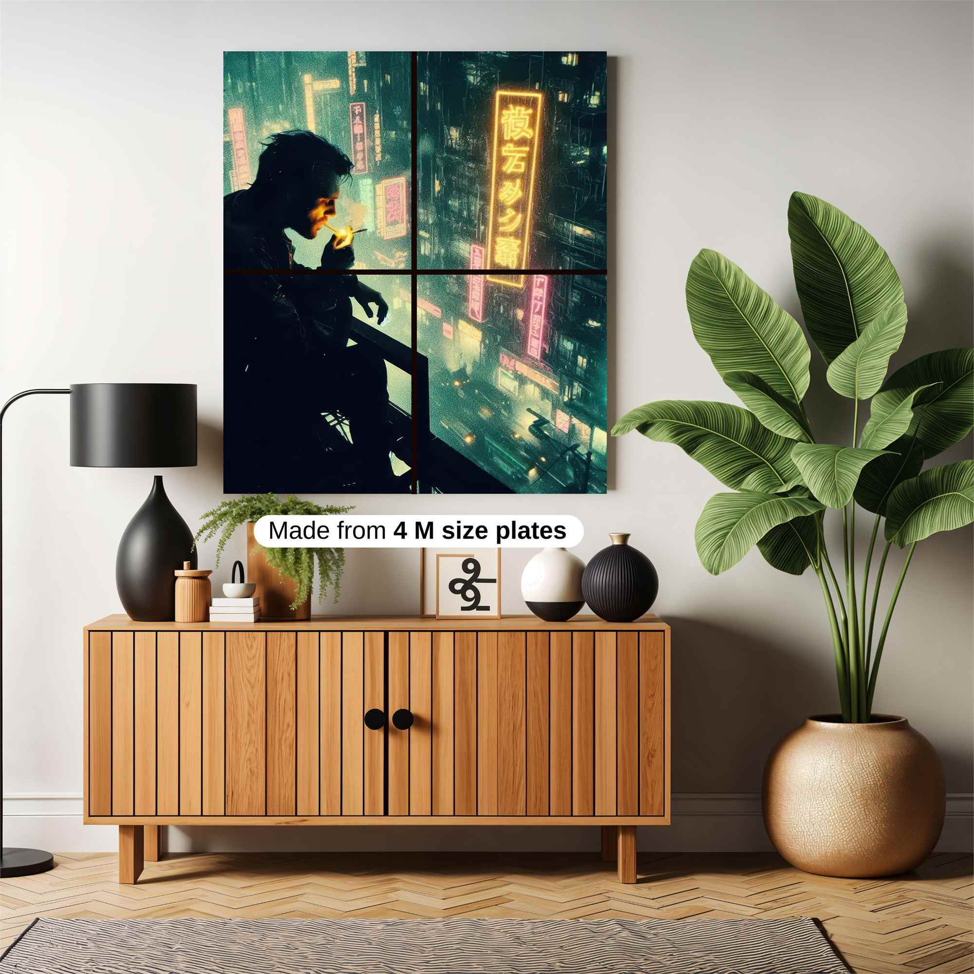 Cyberpunk Solitude Safe Wall Magnetic / M