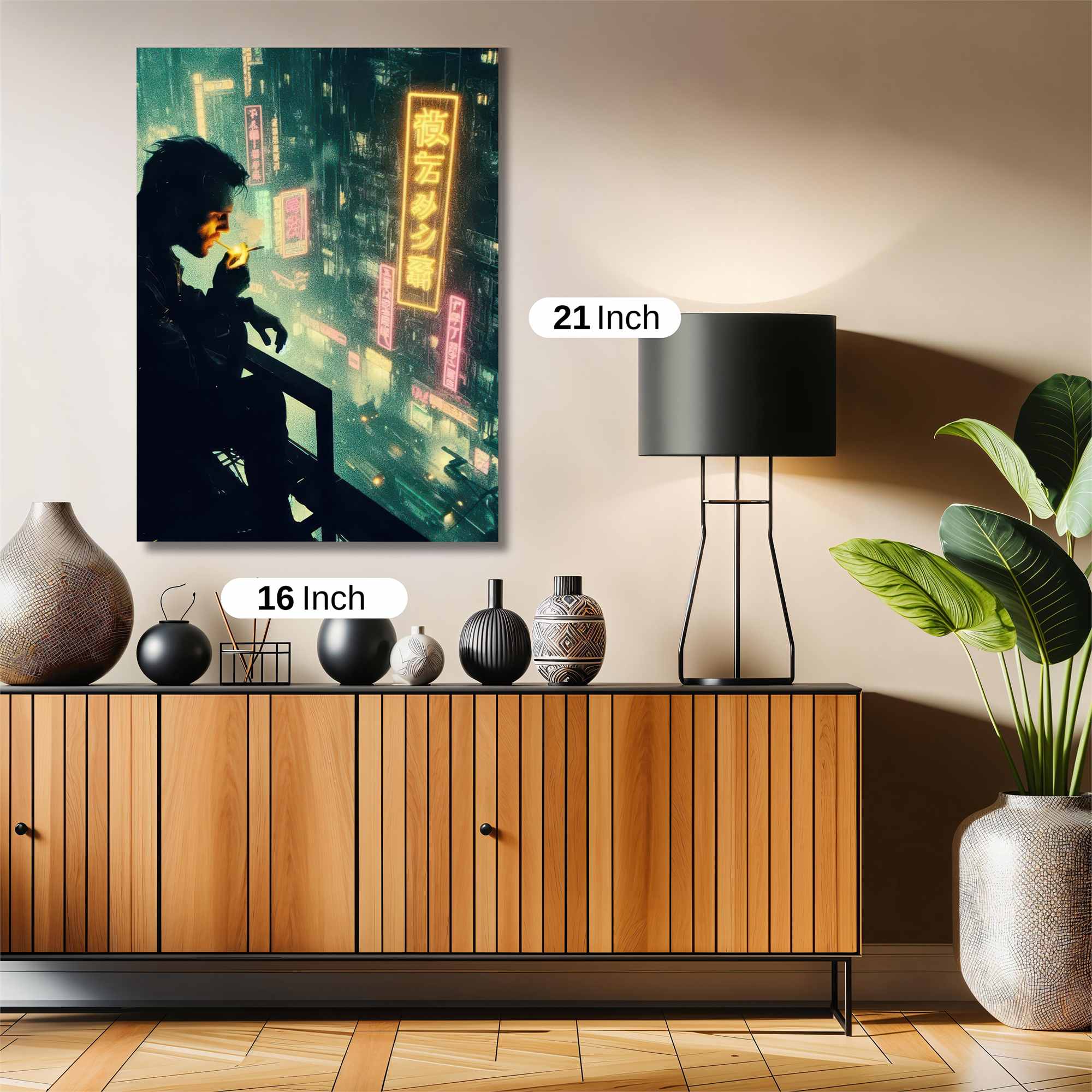 Cyberpunk Solitude Safe Wall Magnetic / M