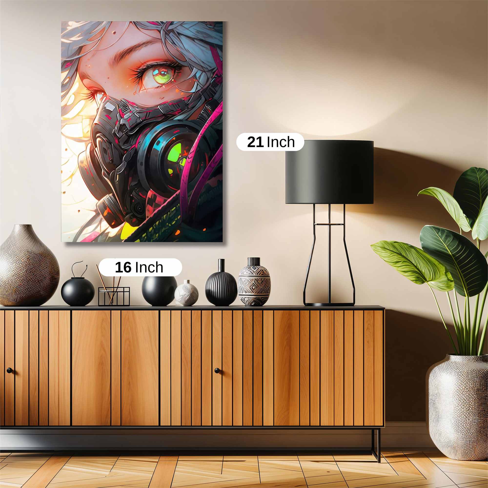 Neon Enigma Safe Wall Magnetic / M