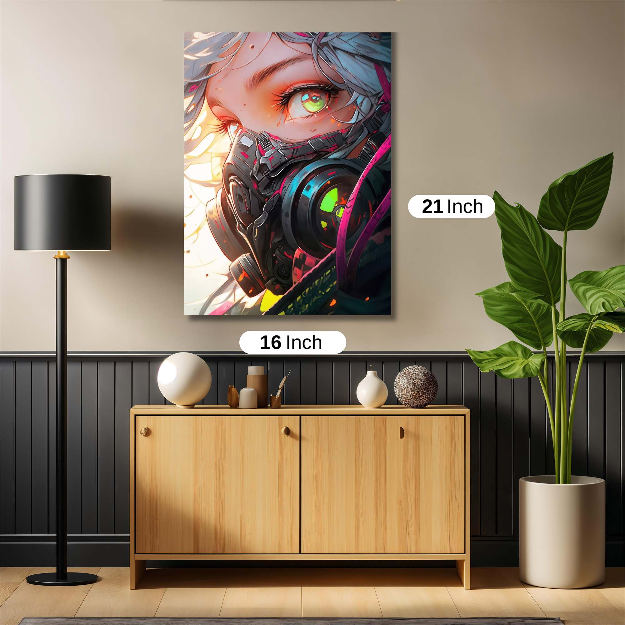 Neon Enigma Safe Wall Magnetic / M