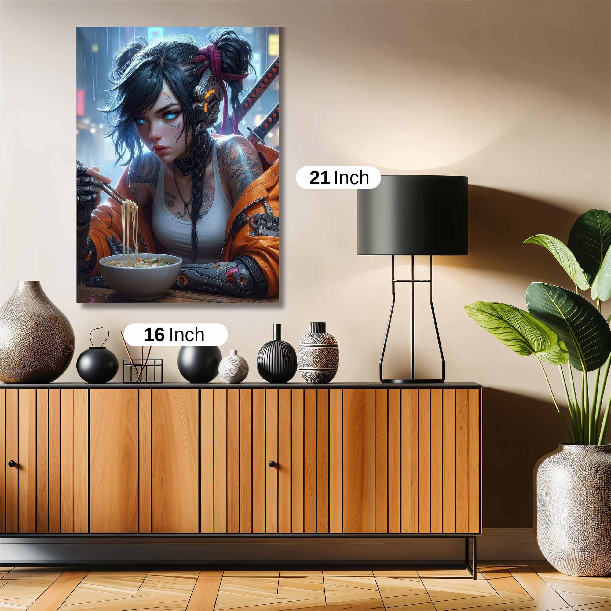 Noodle Ninja Safe Wall Magnetic / M