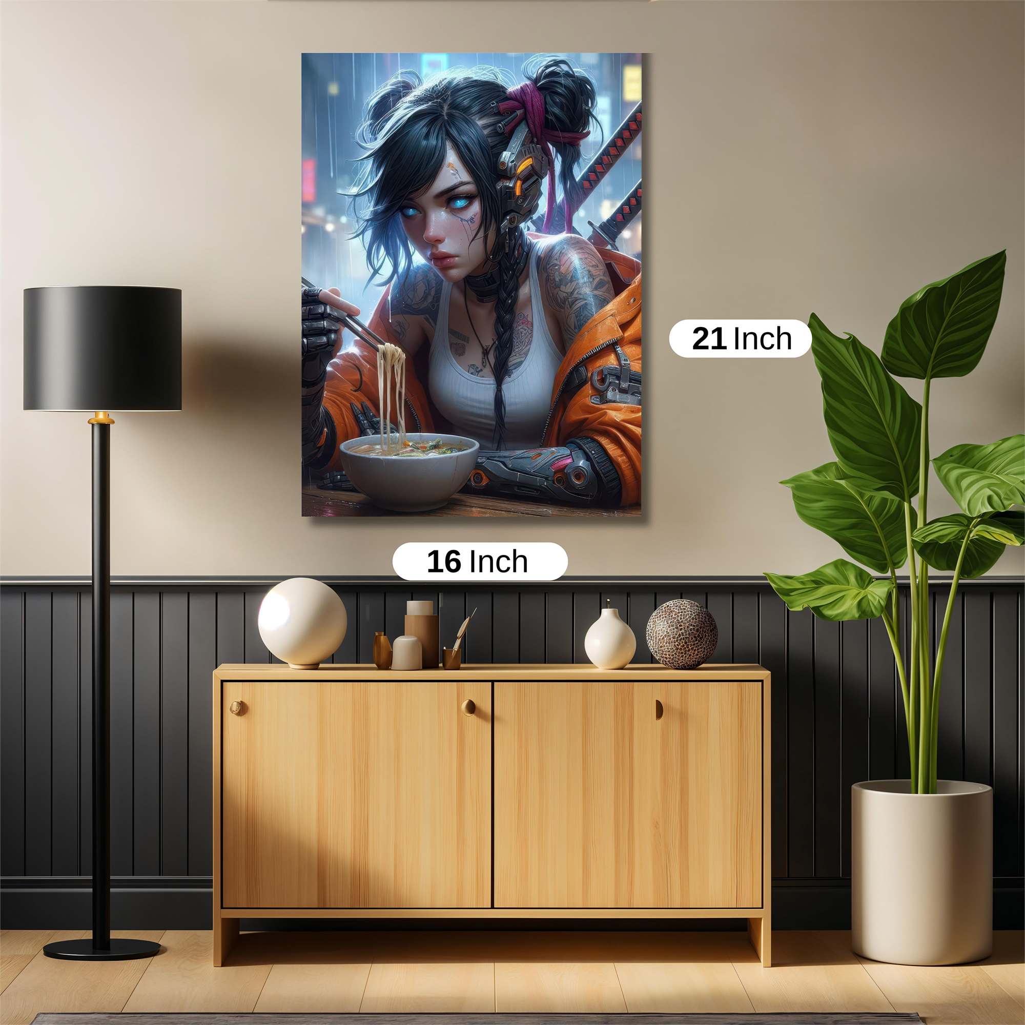 Noodle Ninja Safe Wall Magnetic / M