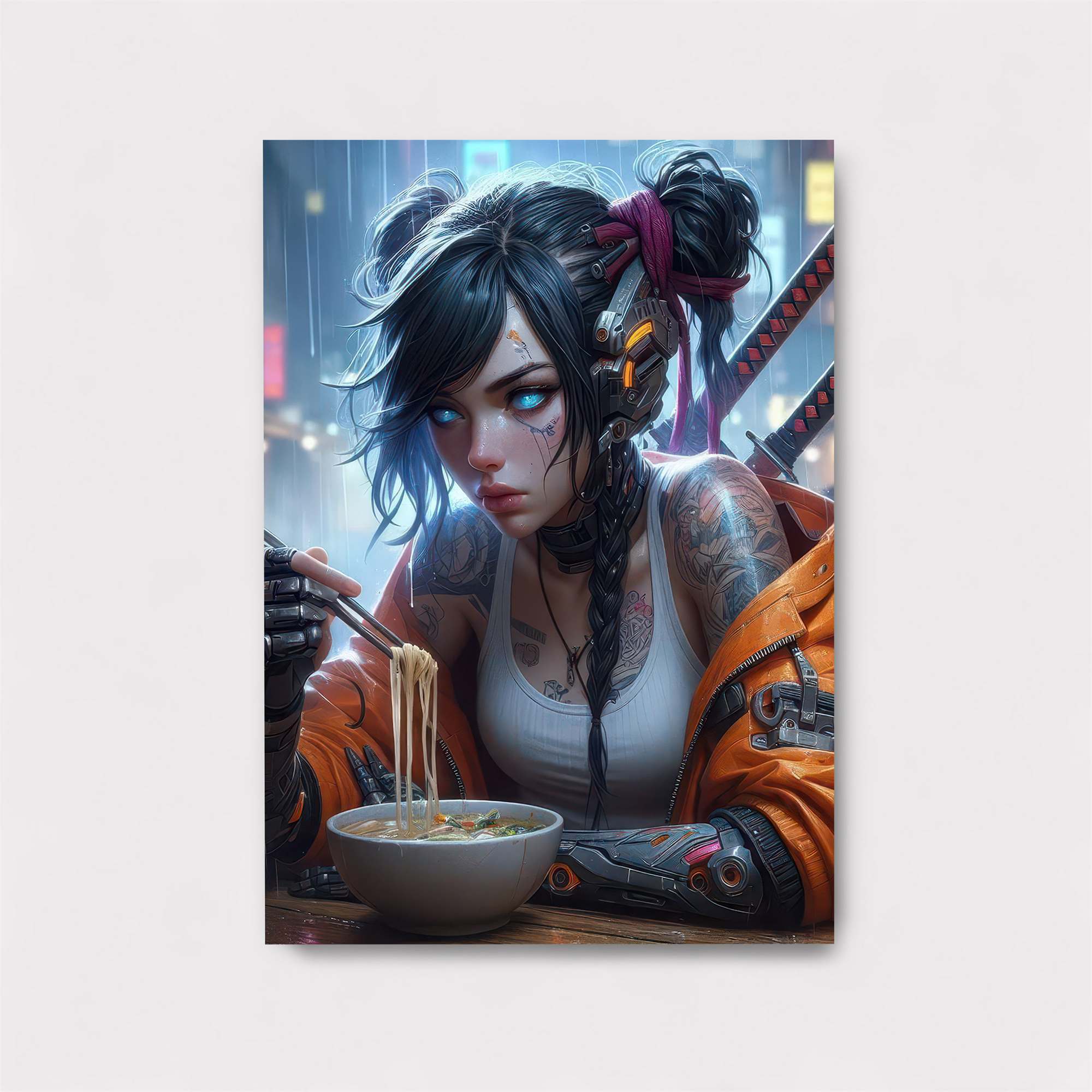 Noodle Ninja Safe Wall Magnetic / M