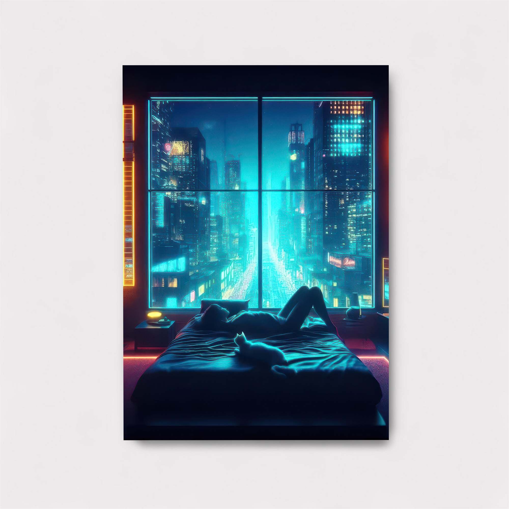 Cyber Serenity Safe Wall Magnetic / M