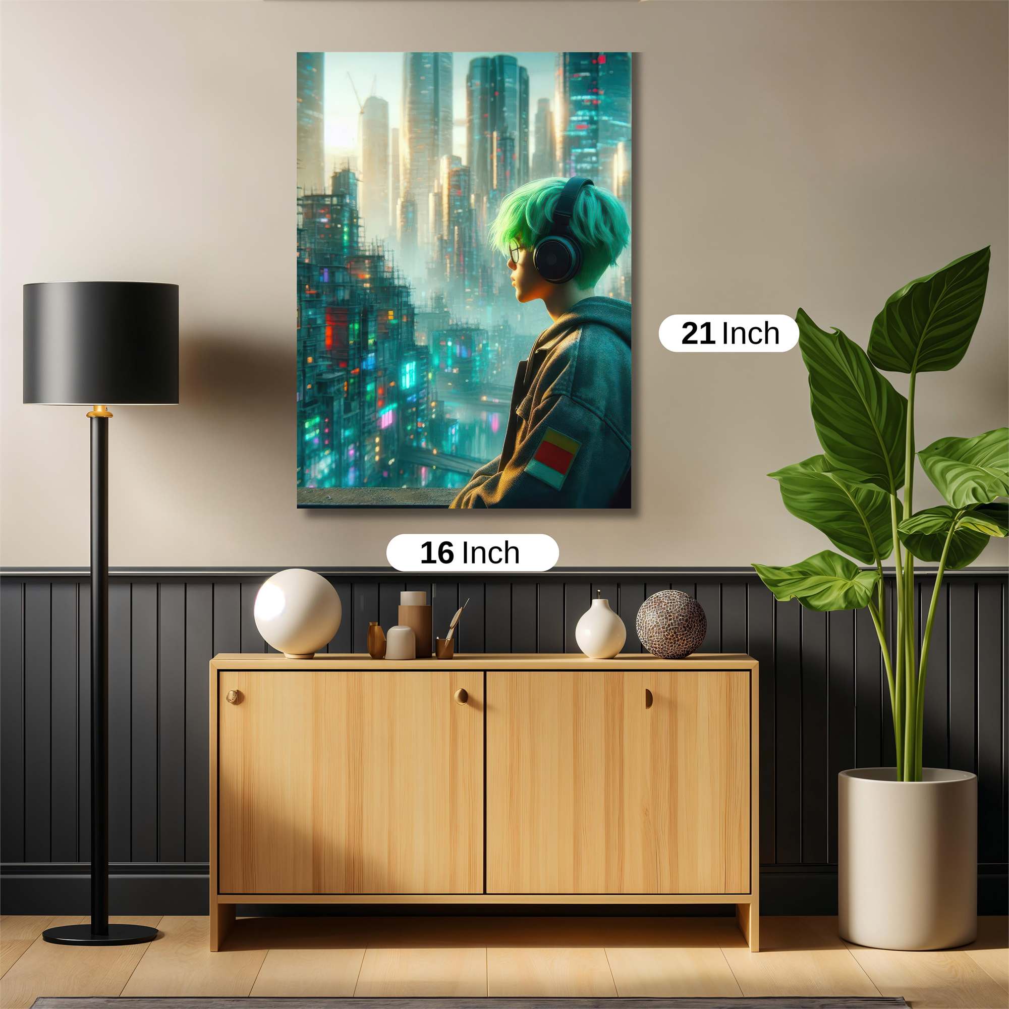 Neon Dreamer Safe Wall Magnetic / M