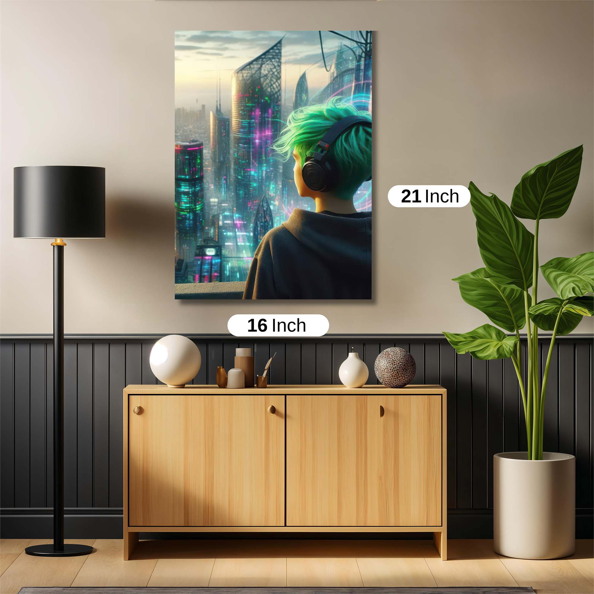 Cyberpunk Serenity Safe Wall Magnetic / M