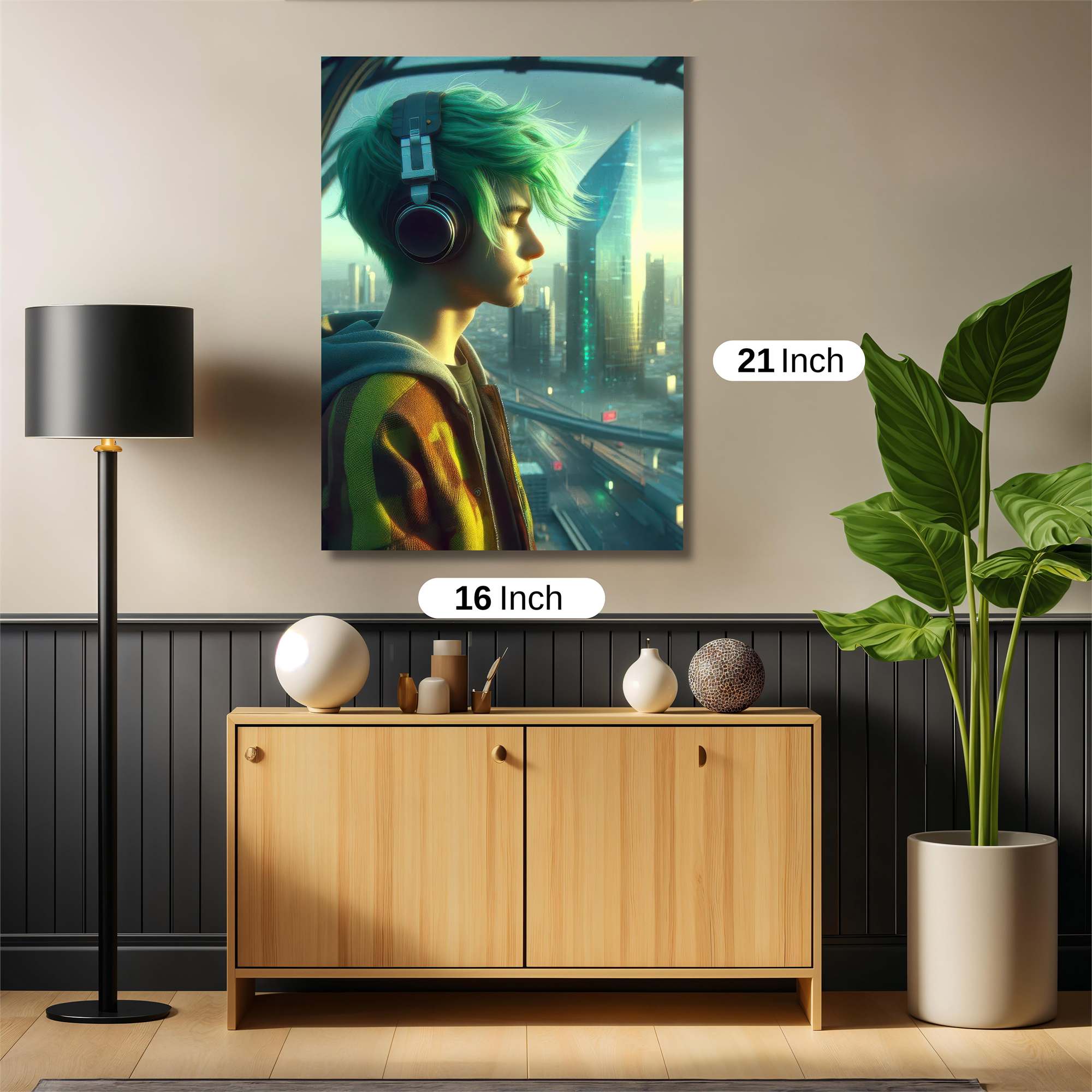 Neon Dreamer Safe Wall Magnetic / M