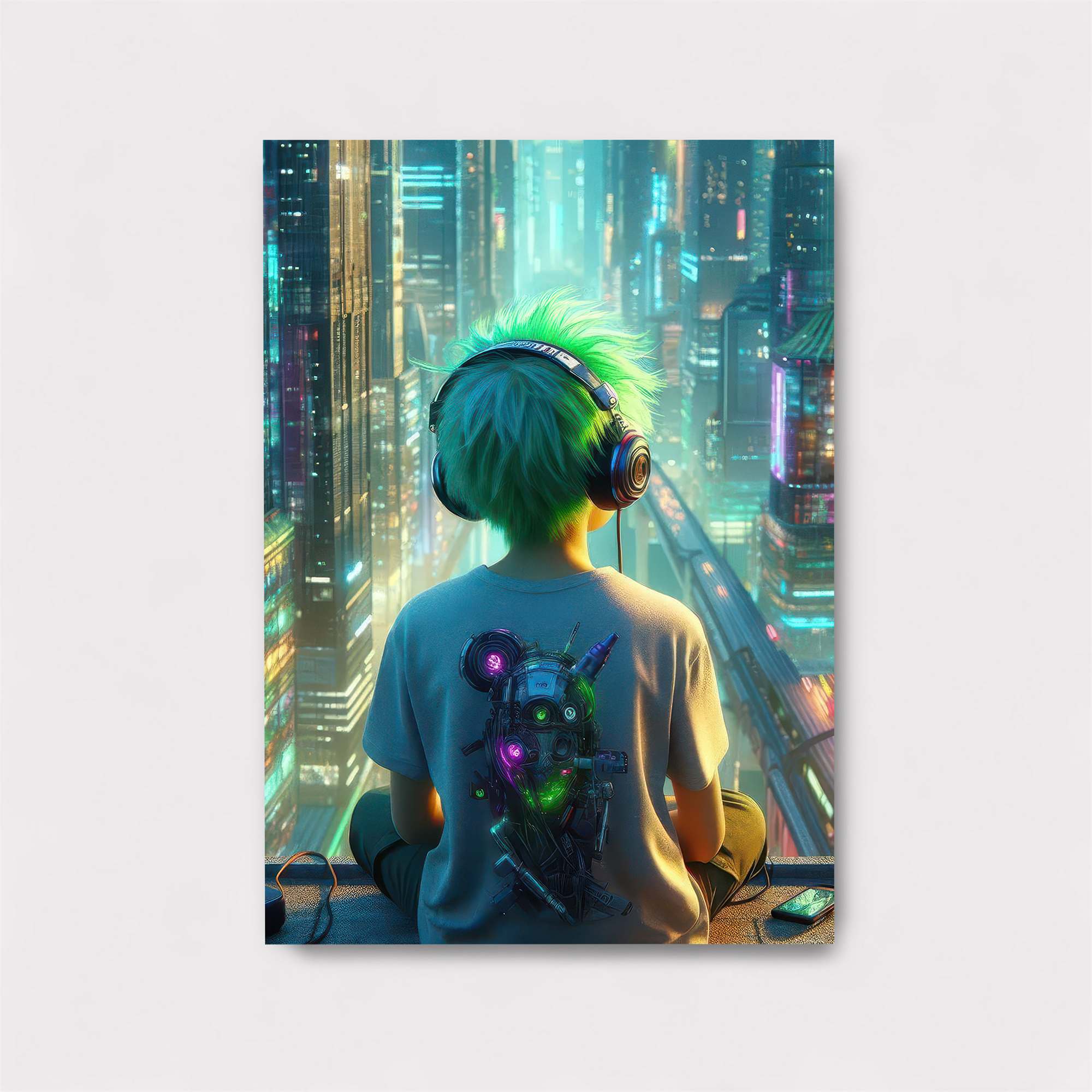 Cyberpunk Serenity Safe Wall Magnetic / M