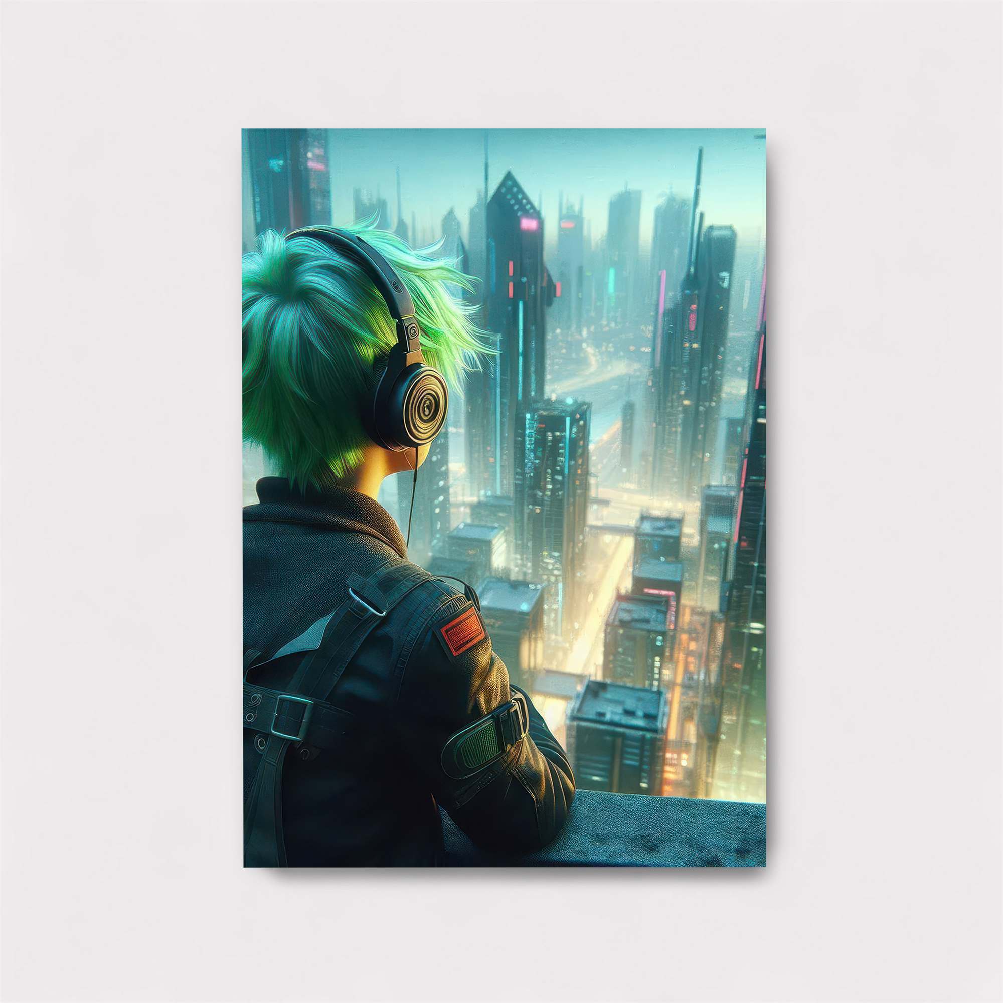 Neon Serenity Safe Wall Magnetic / M