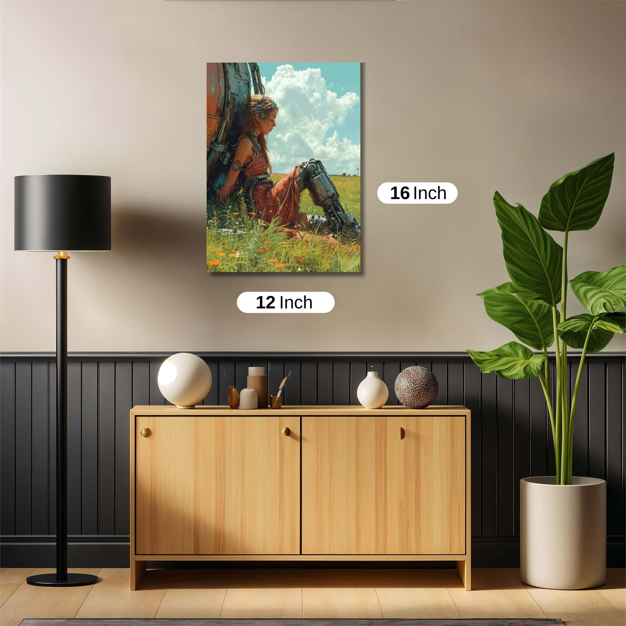 Alita Serene Safe Wall Magnetic / M