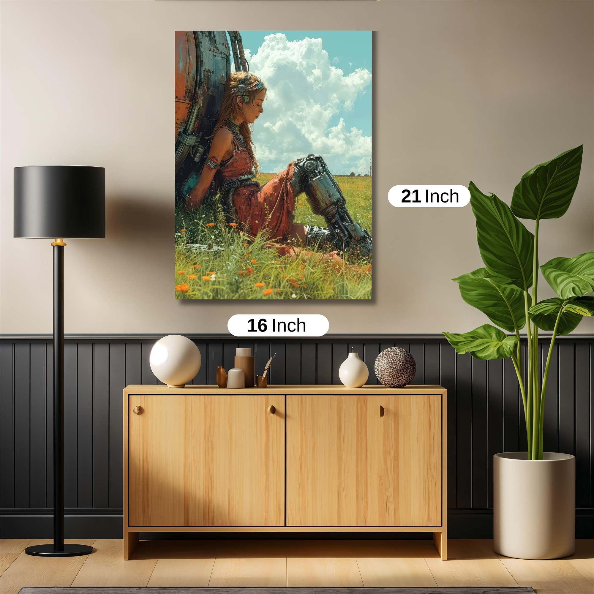 Alita Serene Safe Wall Magnetic / M