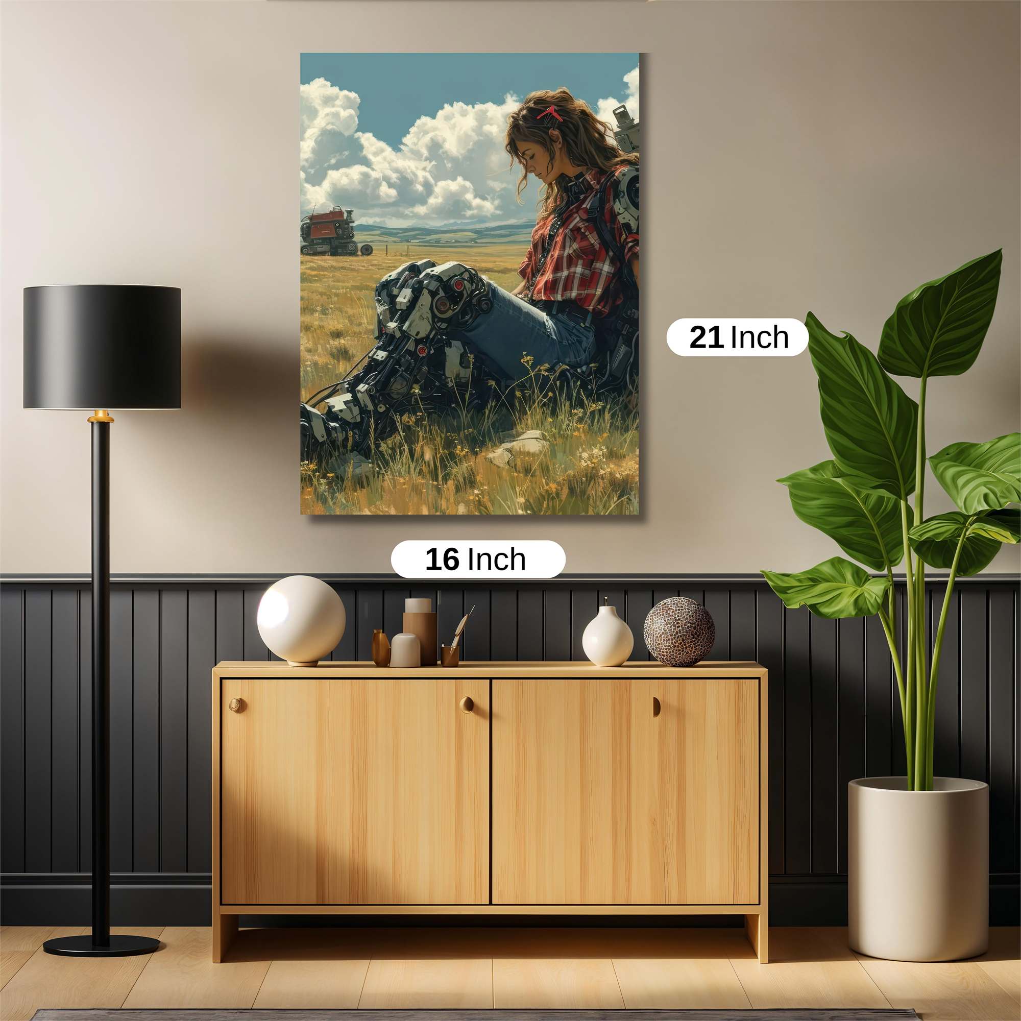 Robot Serenity Safe Wall Magnetic / M