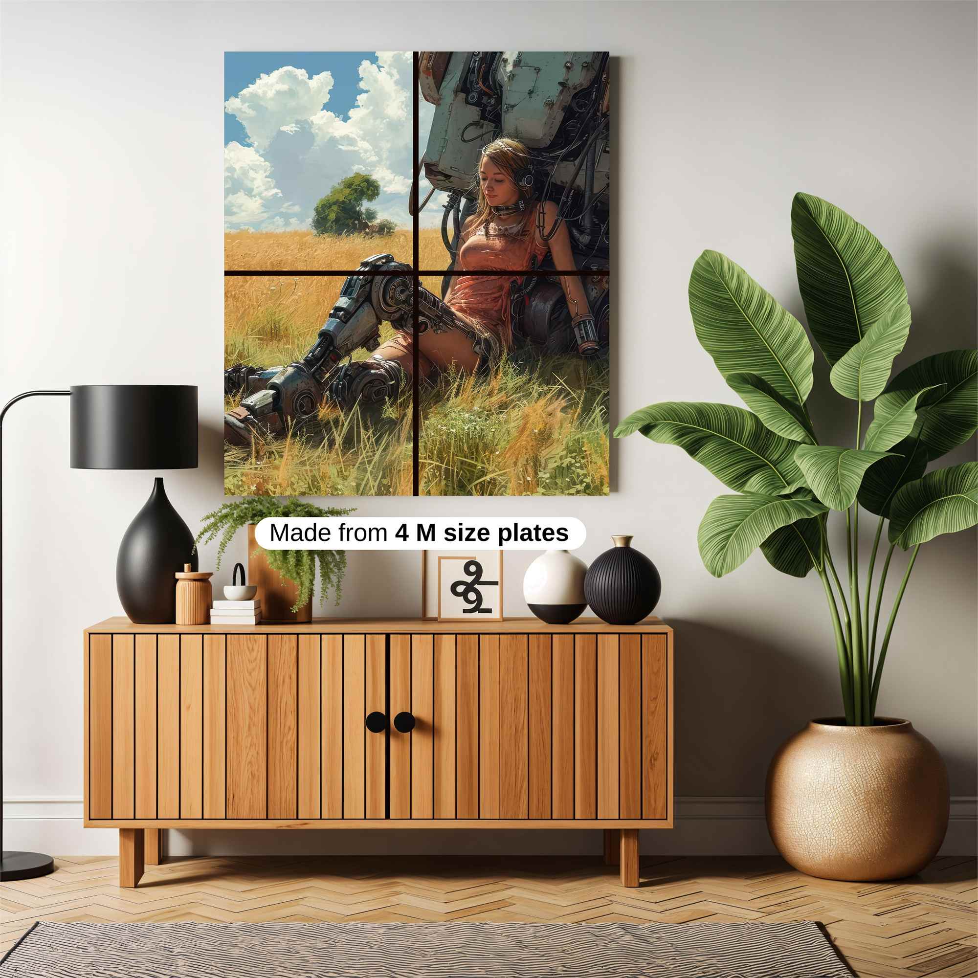 Cybernetic Serenity Safe Wall Magnetic / M