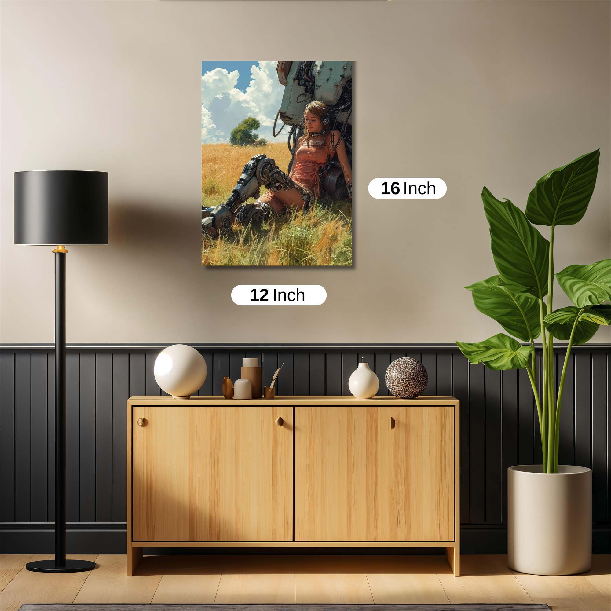 Cybernetic Serenity Safe Wall Magnetic / M