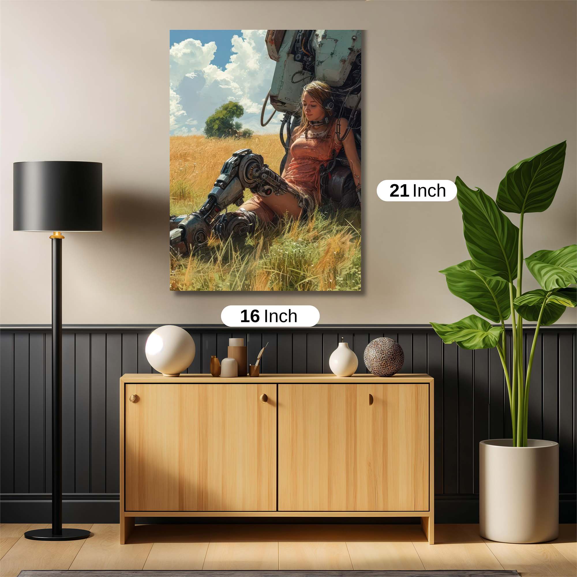 Cybernetic Serenity Safe Wall Magnetic / M