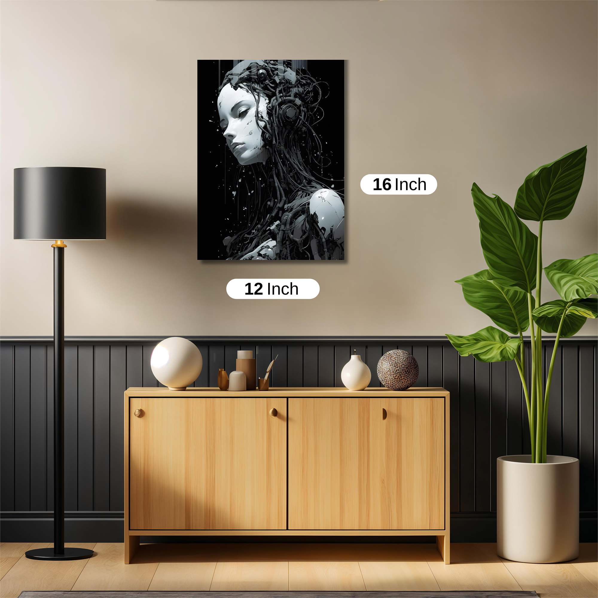 Cyber Elegance Safe Wall Magnetic / M