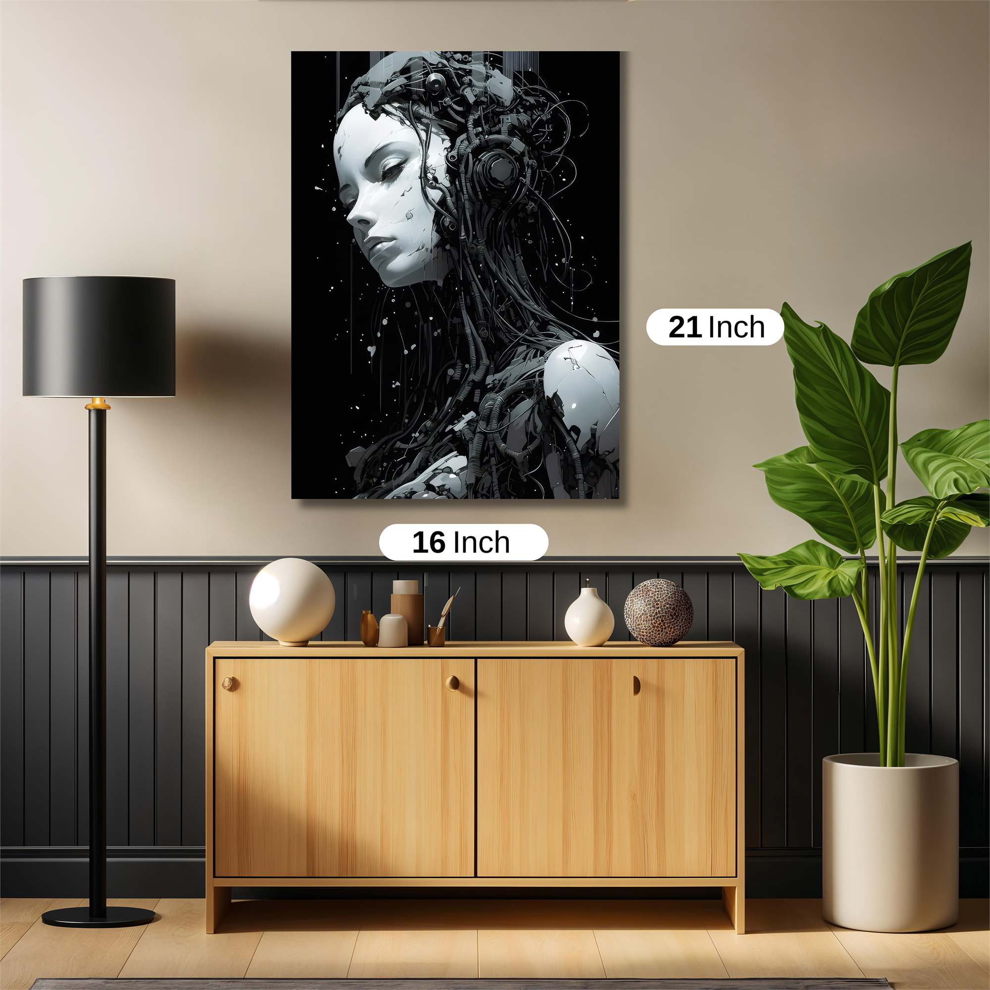 Cyber Elegance Safe Wall Magnetic / M