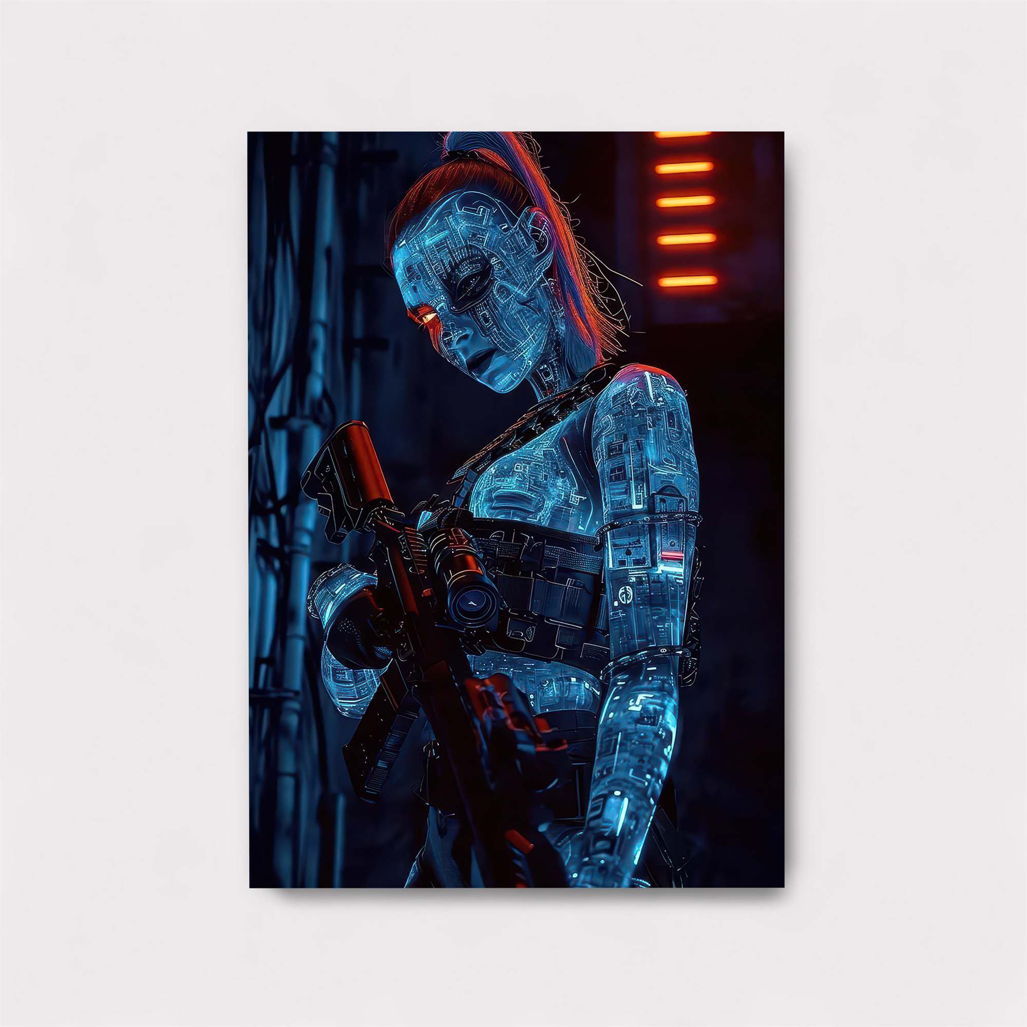 Cyber Enigma Safe Wall Magnetic / M