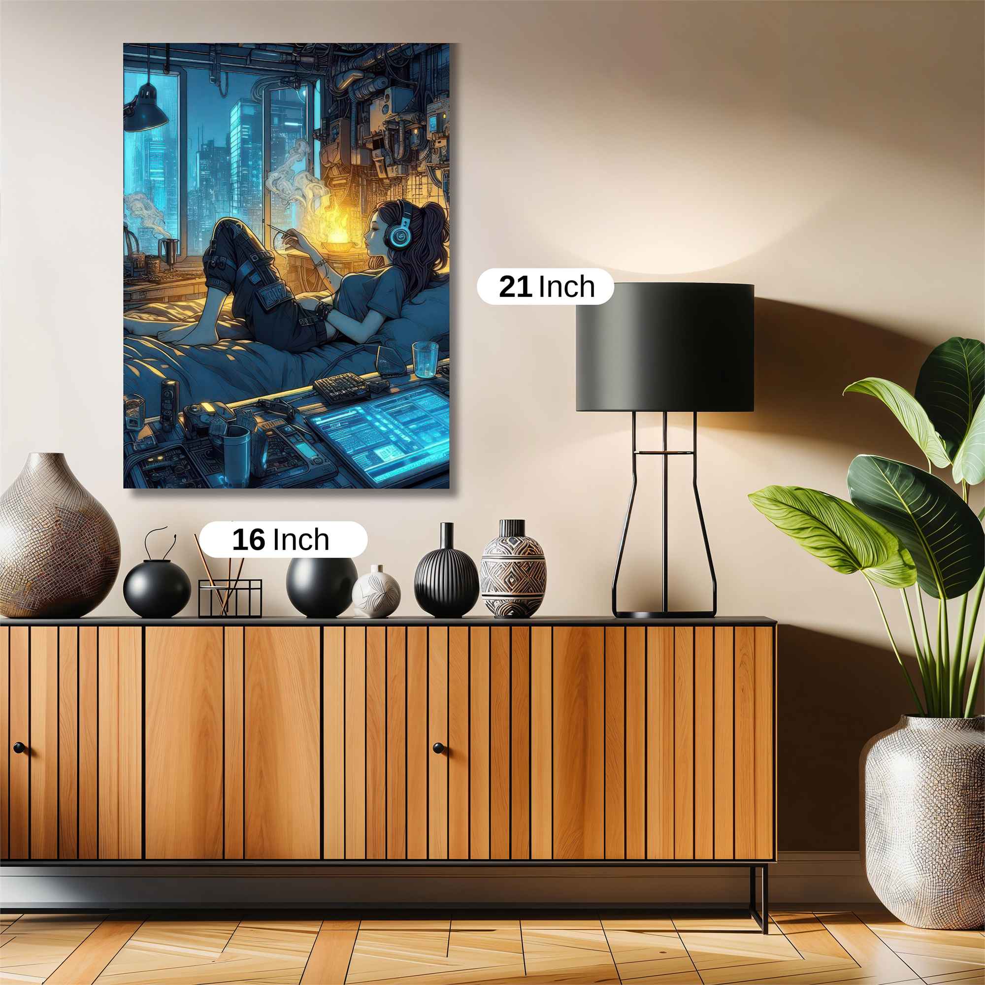 Cyberpunk Serenity Safe Wall Magnetic / M