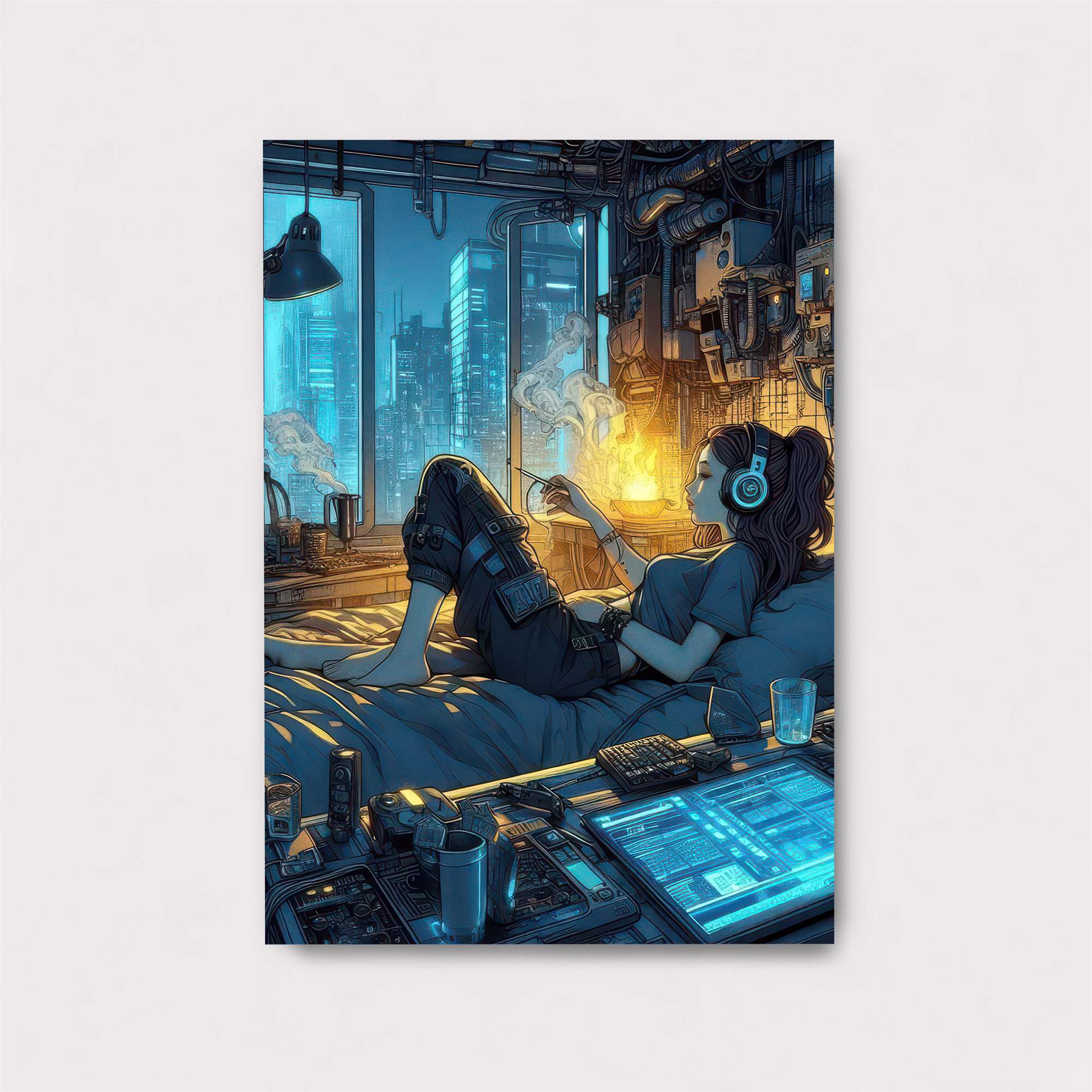 Cyberpunk Serenity Safe Wall Magnetic / M