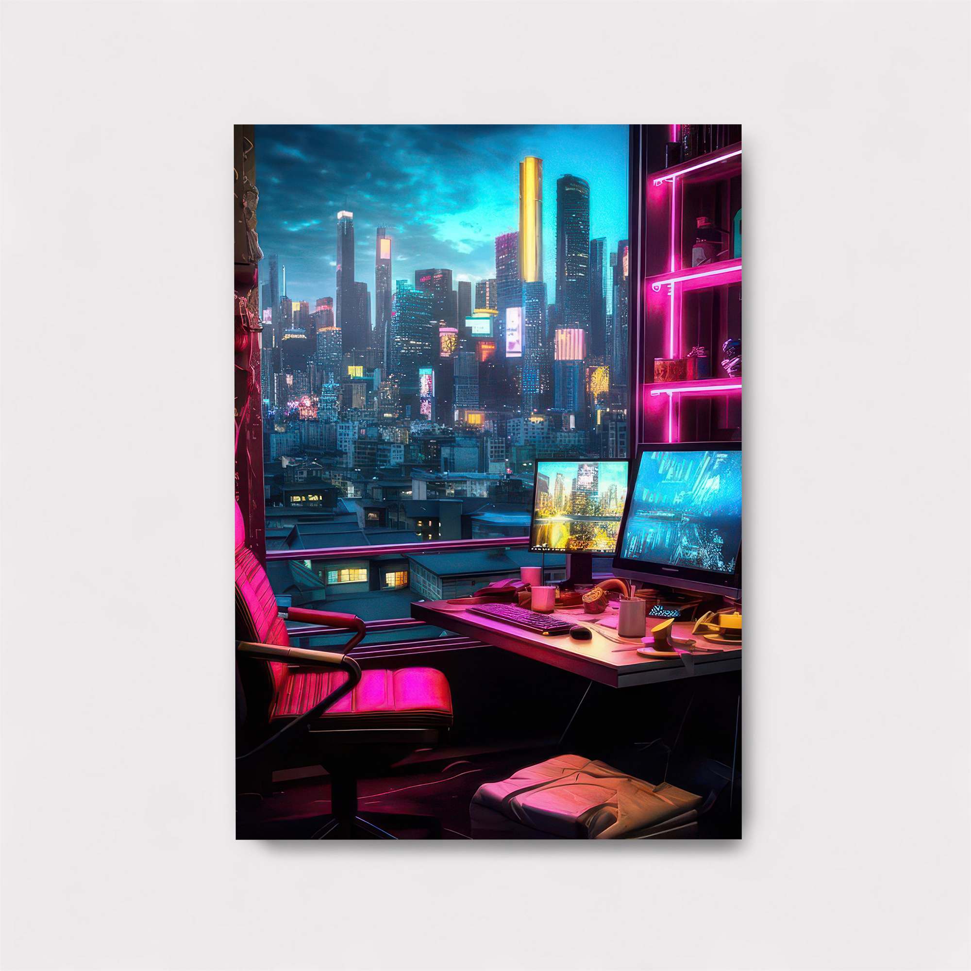 Cyberpunk Serenity Safe Wall Magnetic / M