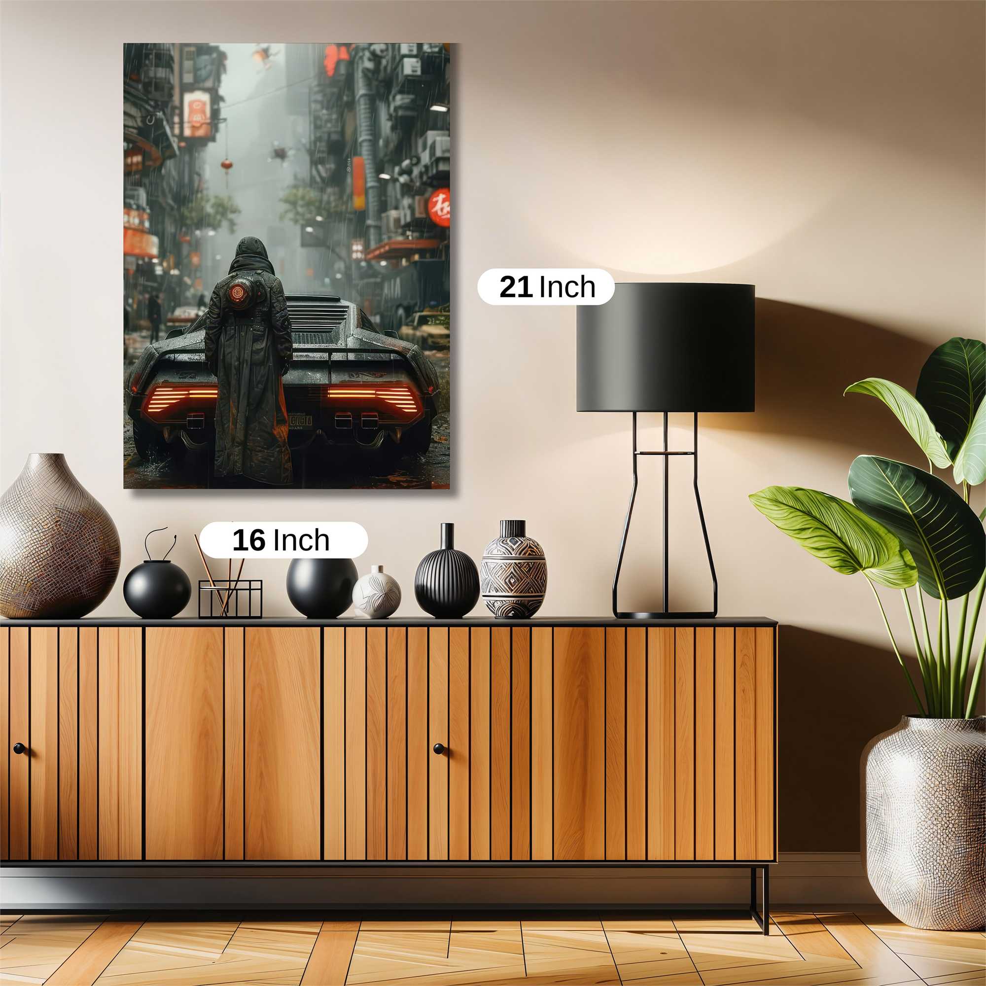 Cyberpunk Solitude Safe Wall Magnetic / M