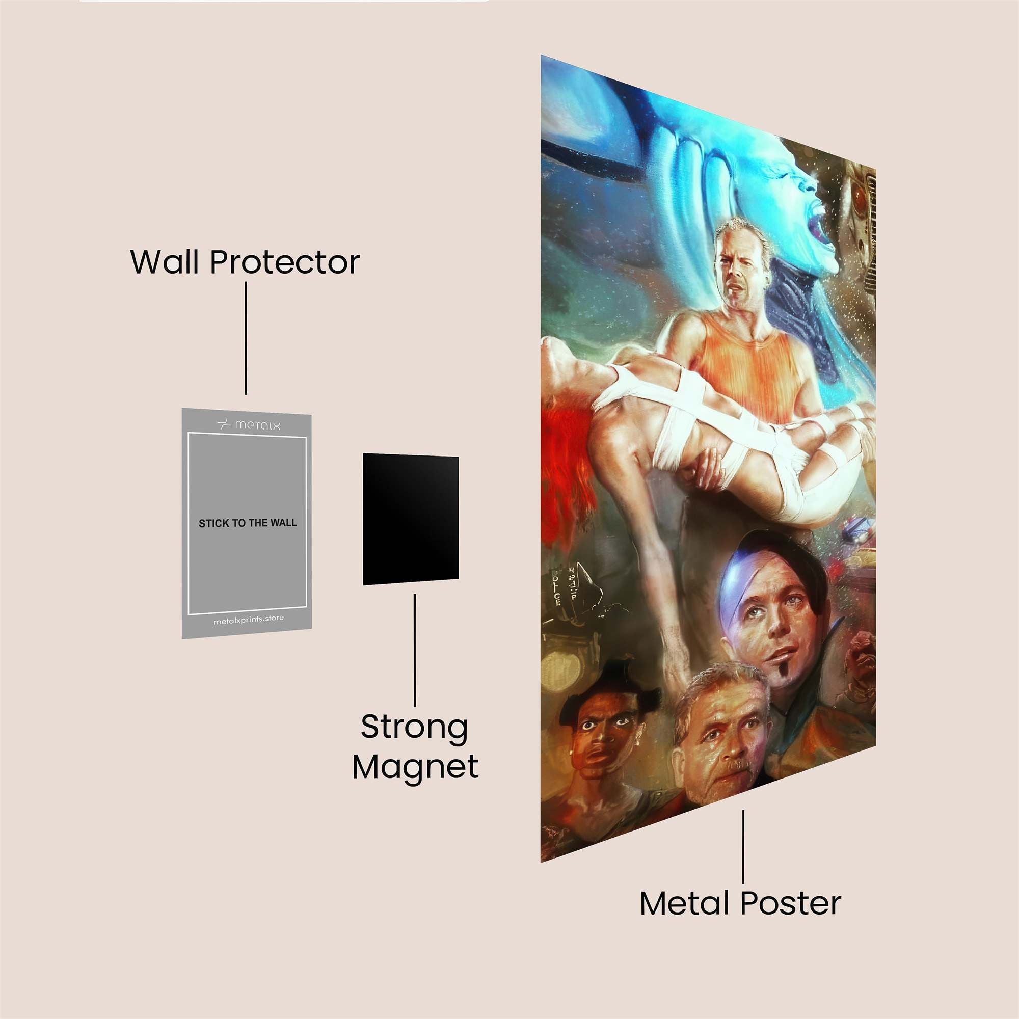 Fifth Element Safe Wall Magnetic / M