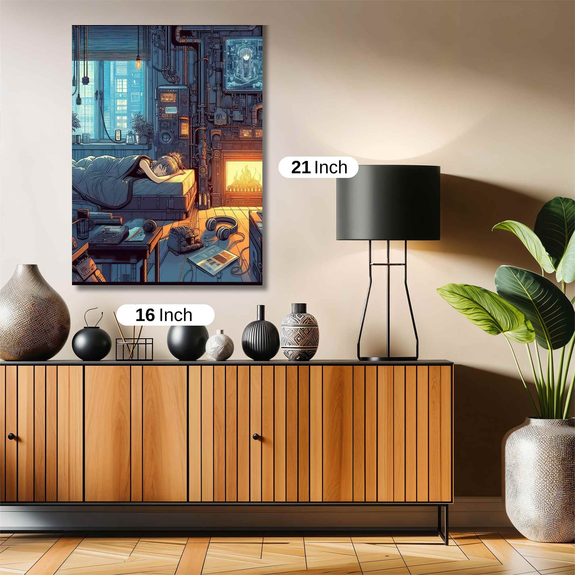 Cyber Cozy Safe Wall Magnetic / M