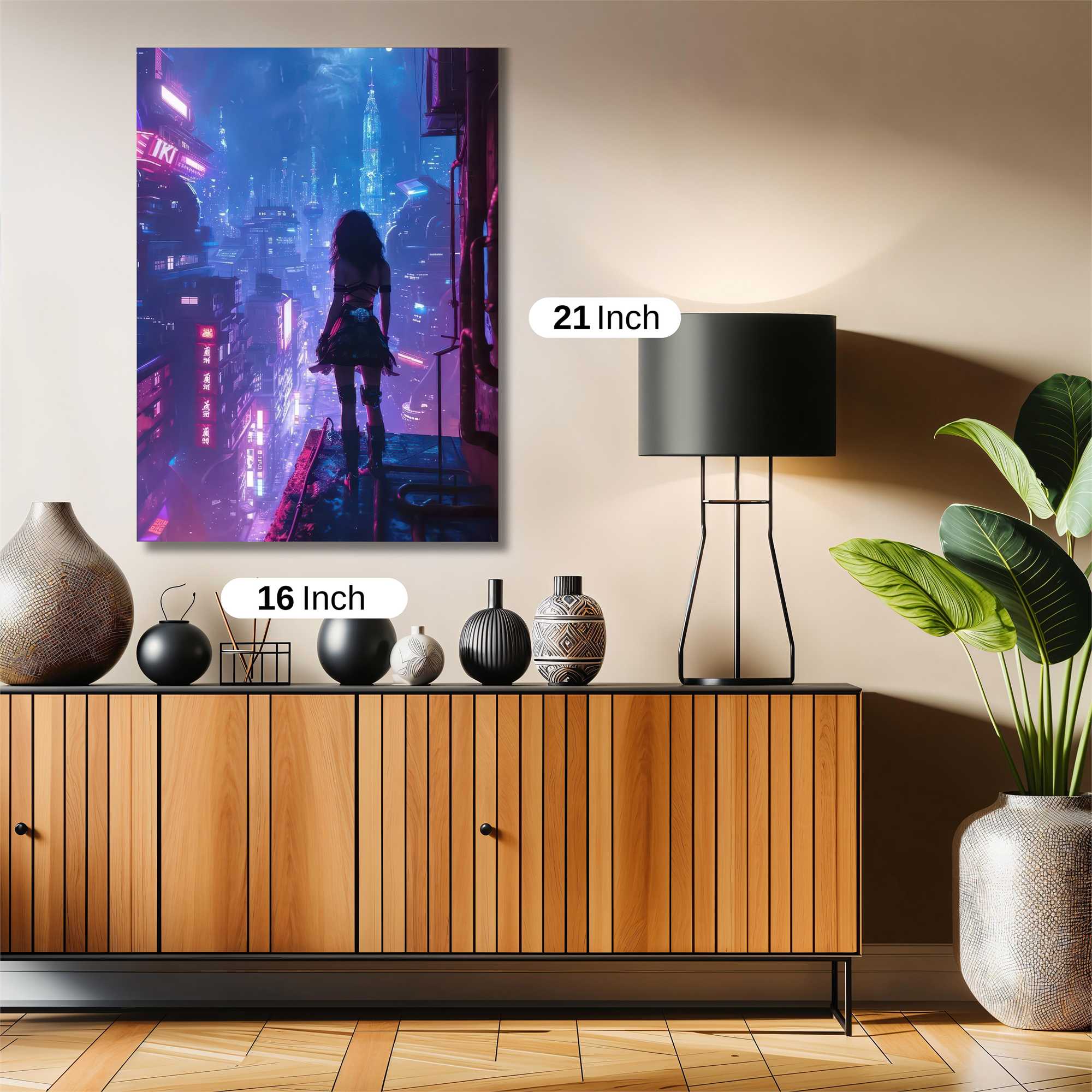 Cyberpunk Solitude Safe Wall Magnetic / M