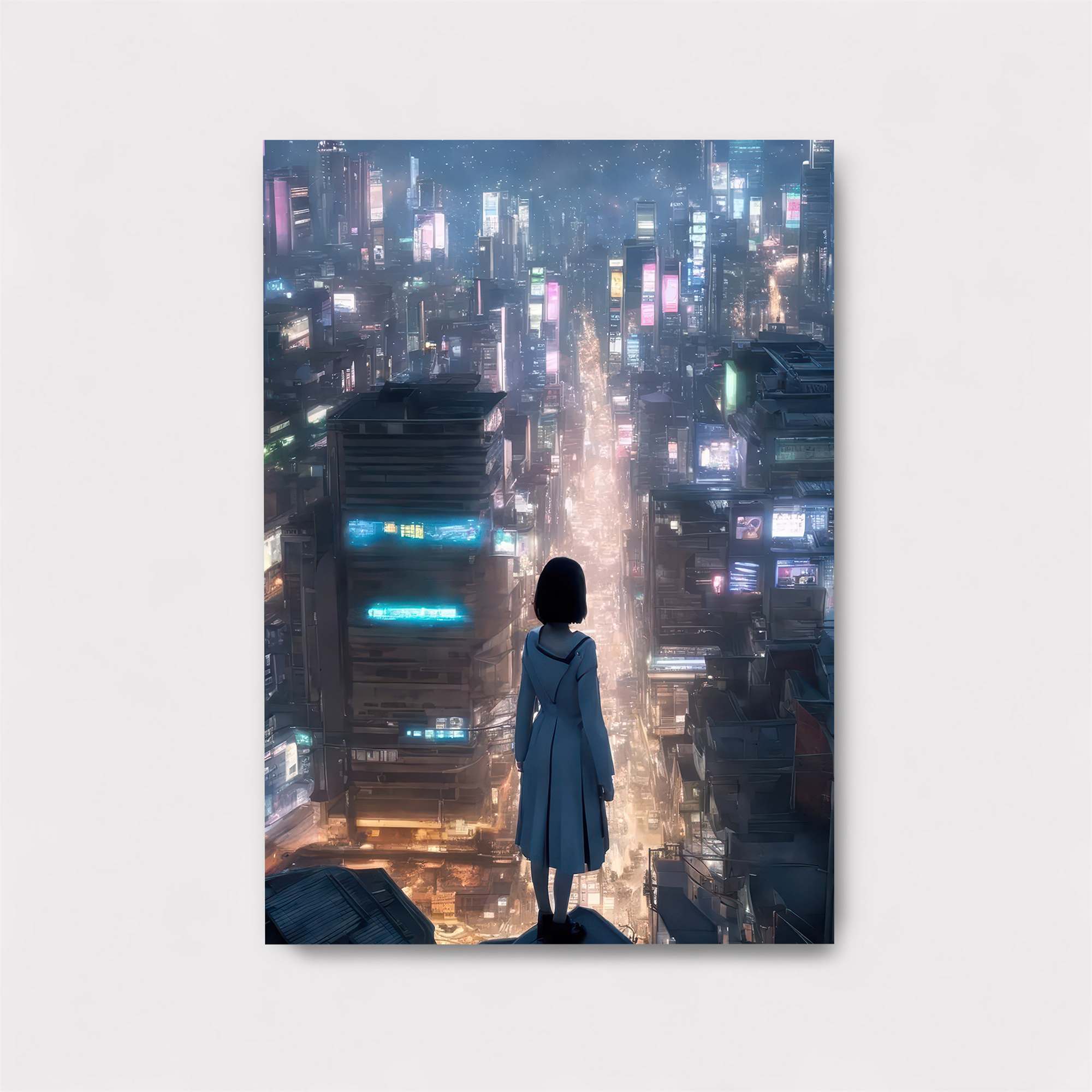 Neon Solitude Safe Wall Magnetic / M