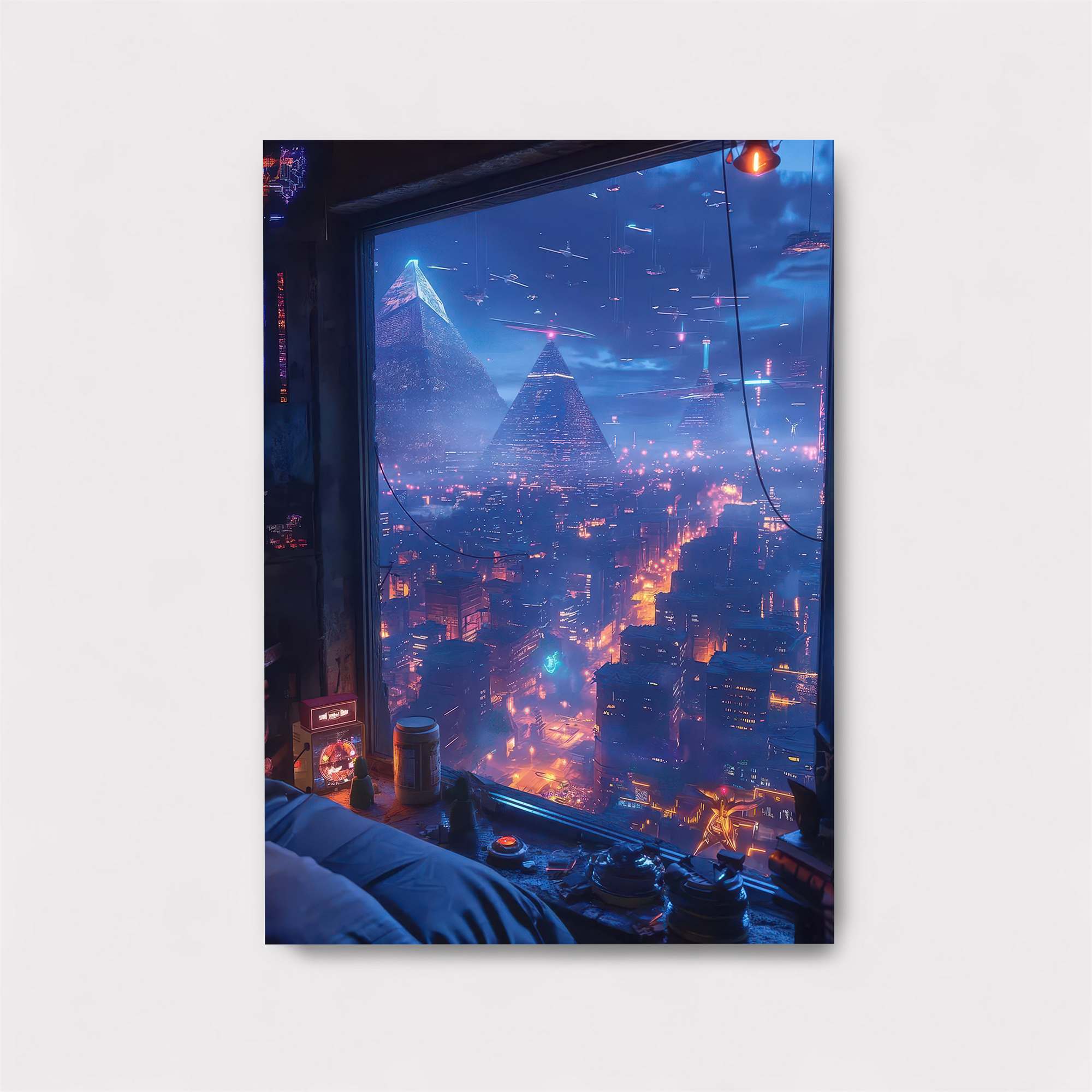 Pyramid Dreamscape Safe Wall Magnetic / M