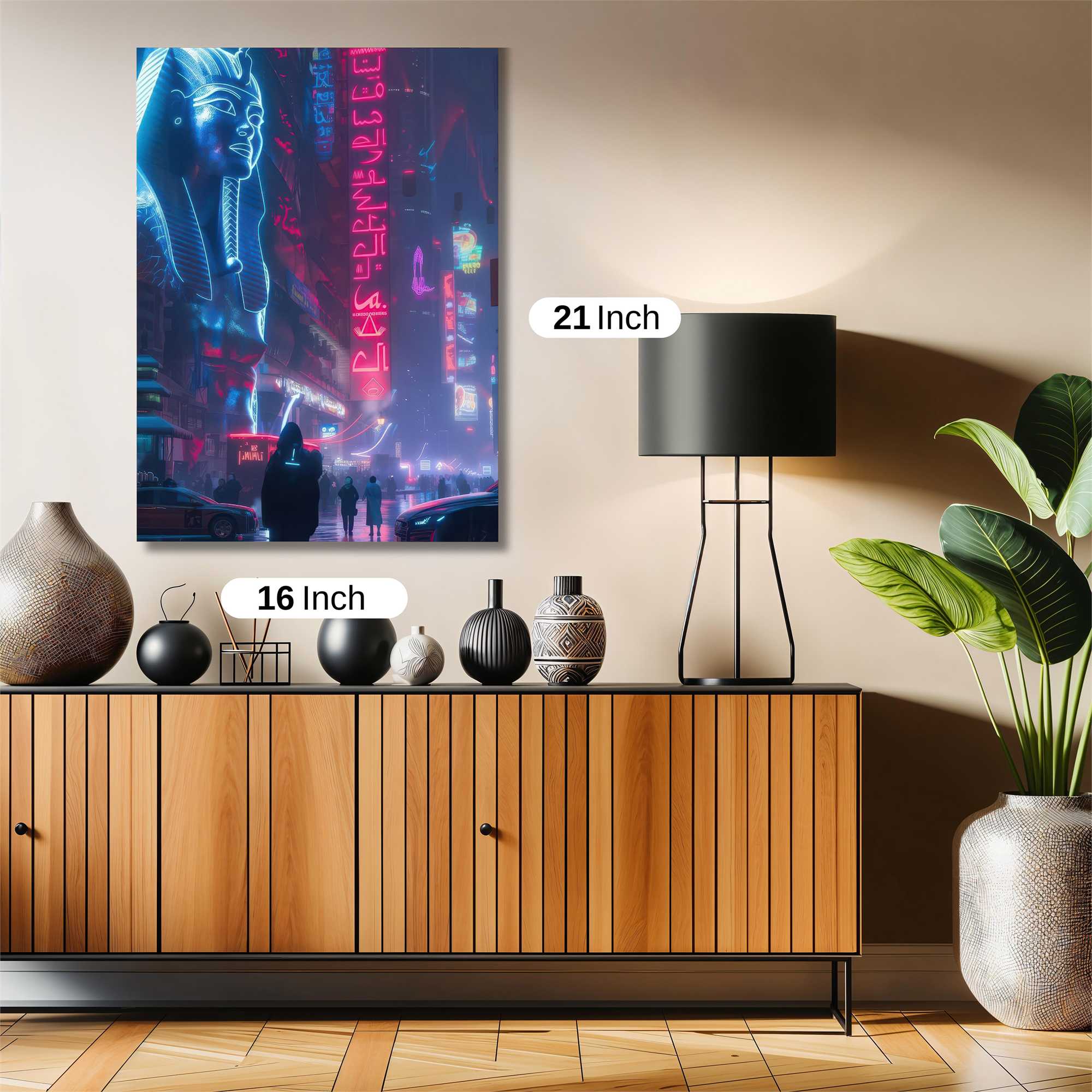 Sphinx Neon Safe Wall Magnetic / M