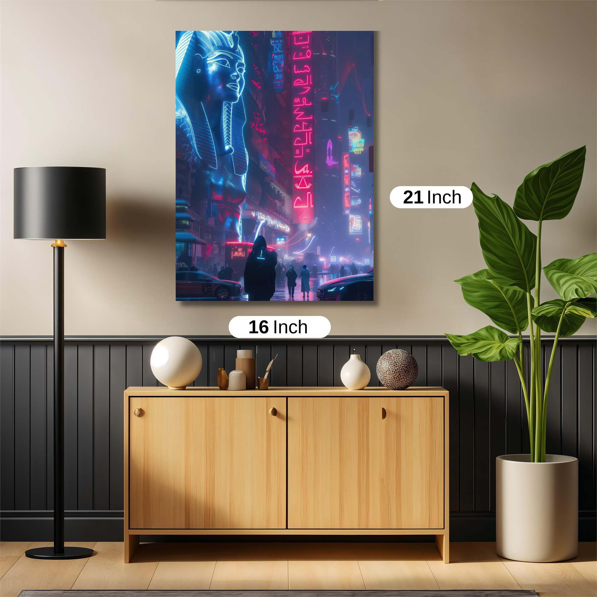 Sphinx Neon Safe Wall Magnetic / M