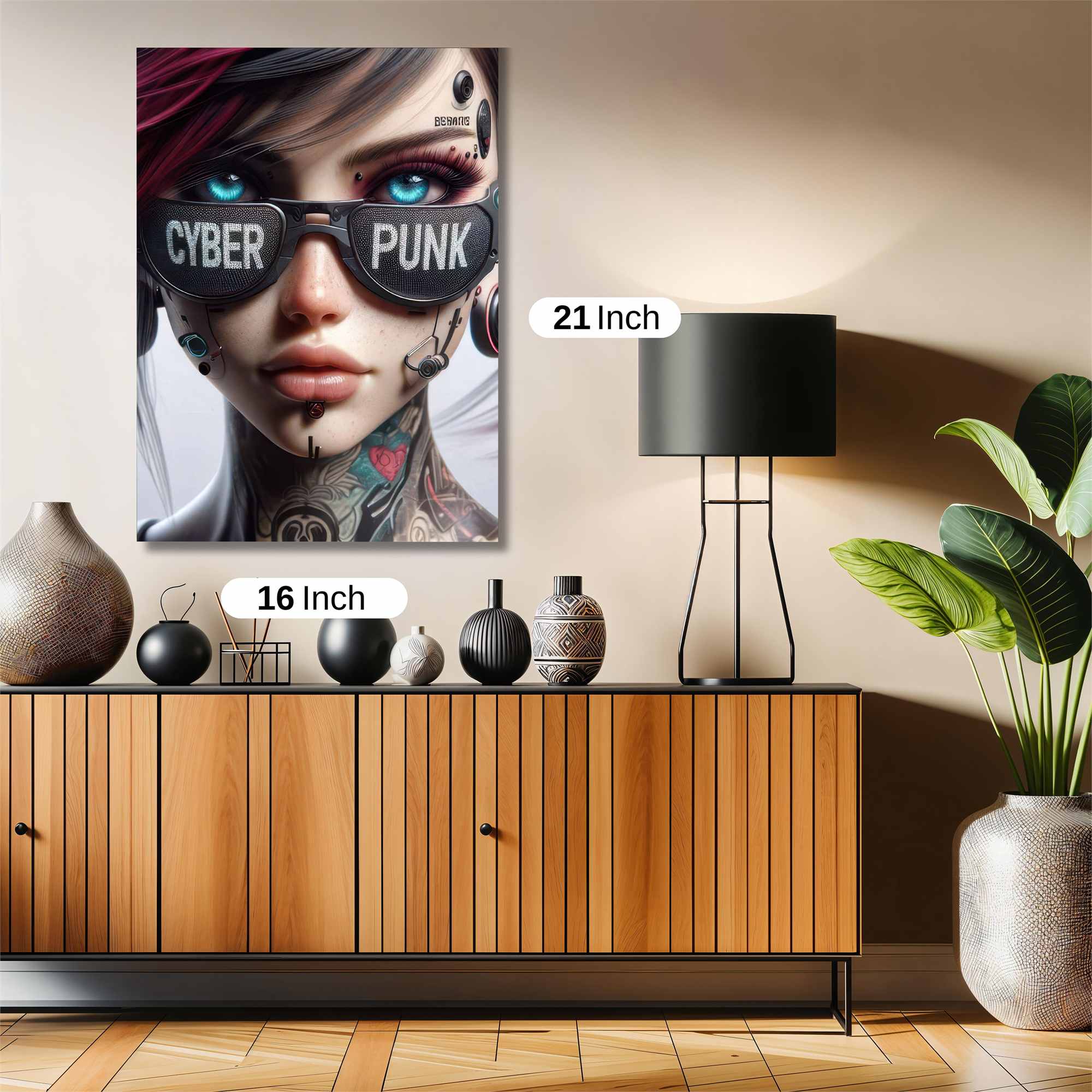 Cyber Rebel Safe Wall Magnetic / M