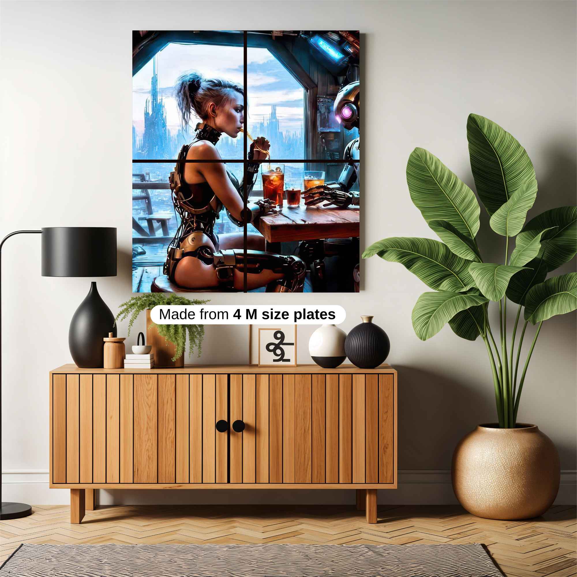 City Dreamscape Safe Wall Magnetic / M