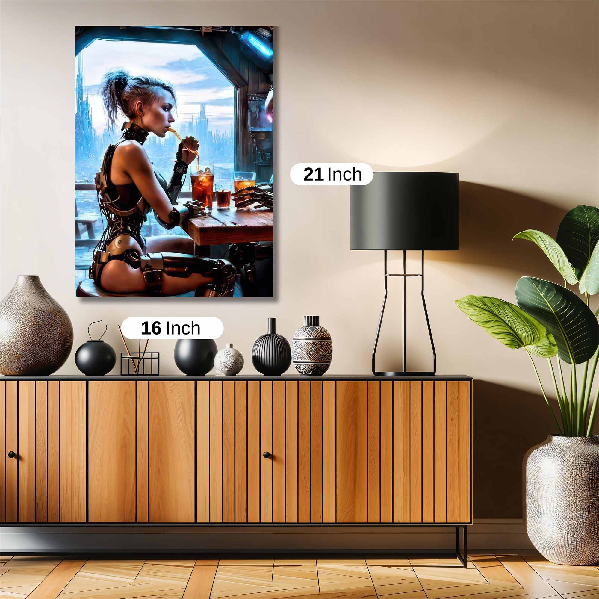 City Dreamscape Safe Wall Magnetic / M