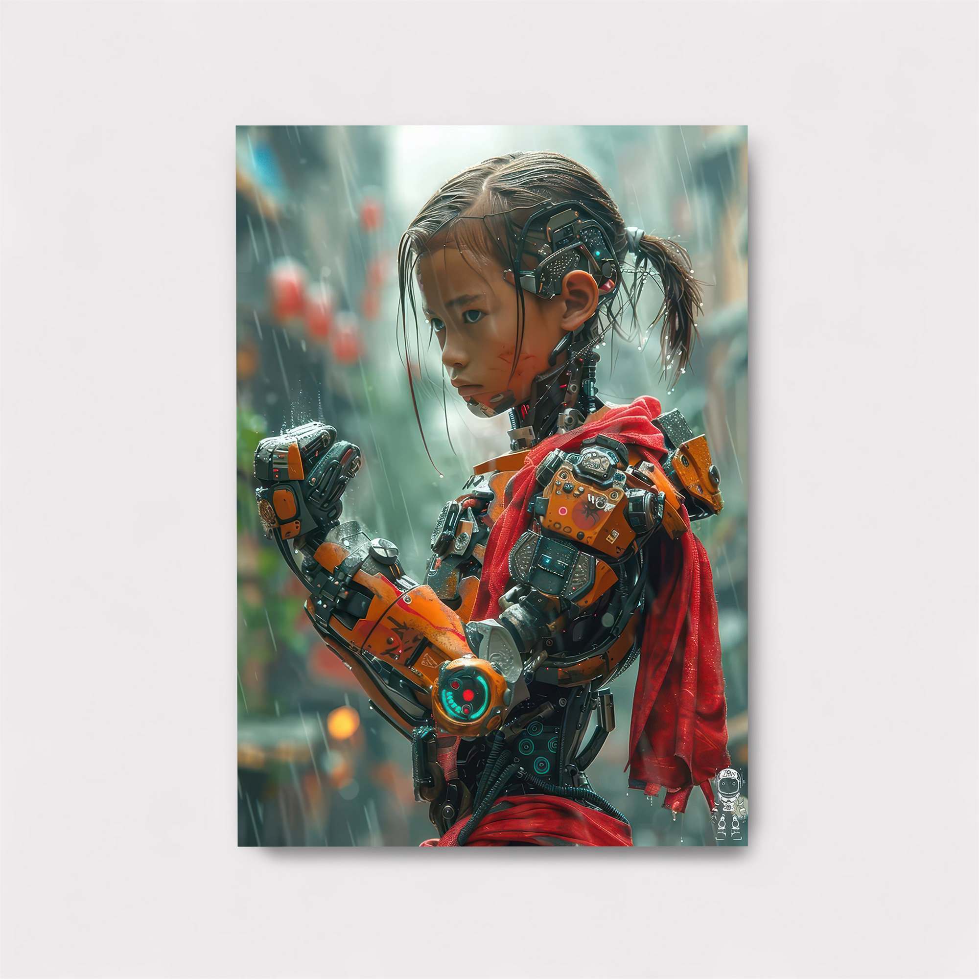 Cyberpunk Resilience Safe Wall Magnetic / M