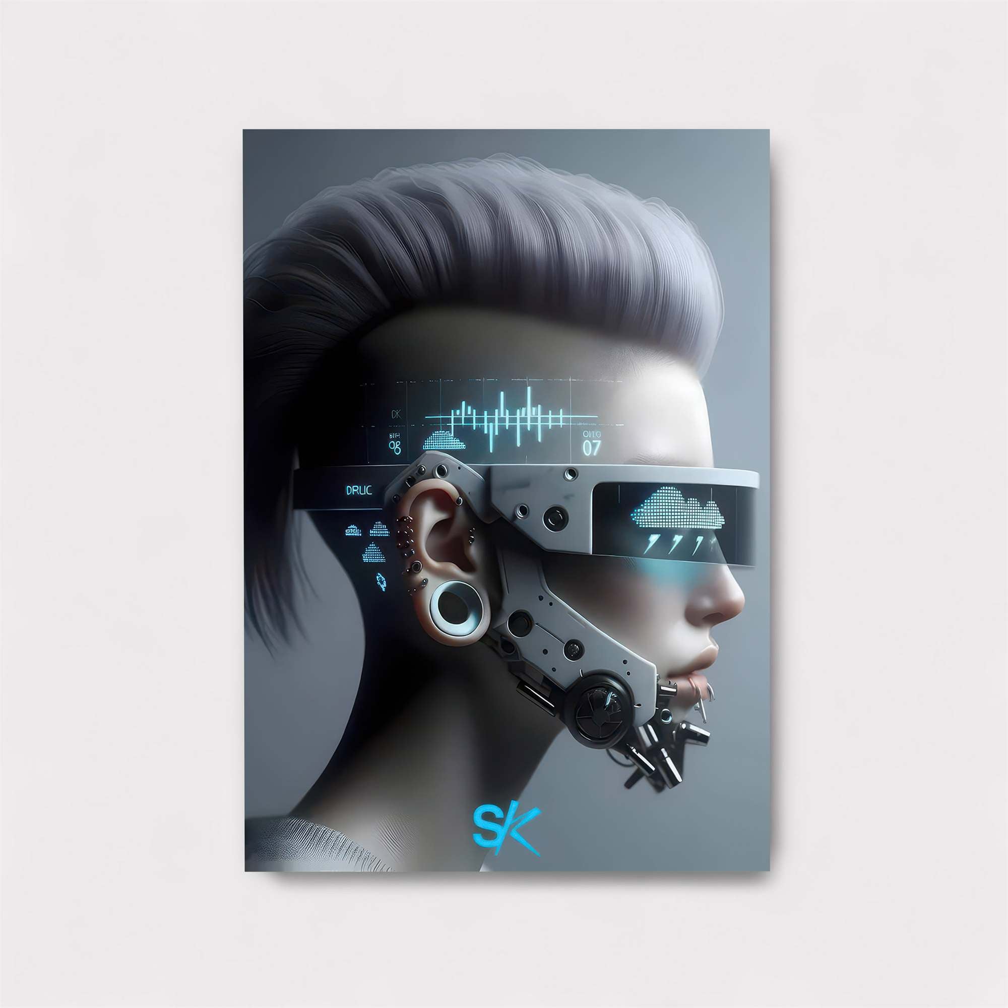 Cyber Enigma Safe Wall Magnetic / M