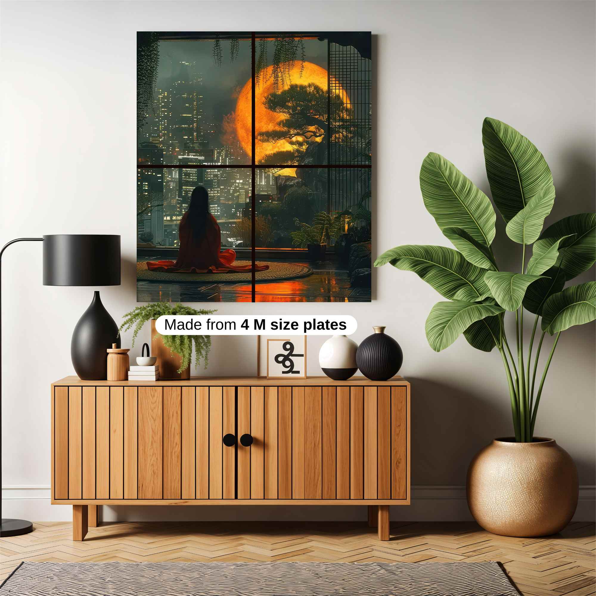 Moonlit Serenity Safe Wall Magnetic / M