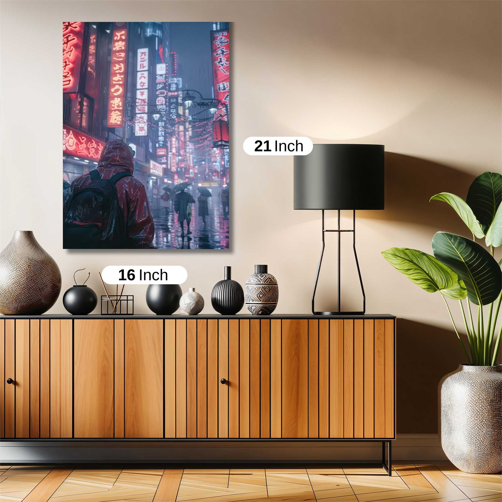 Neon Solitude Safe Wall Magnetic / M