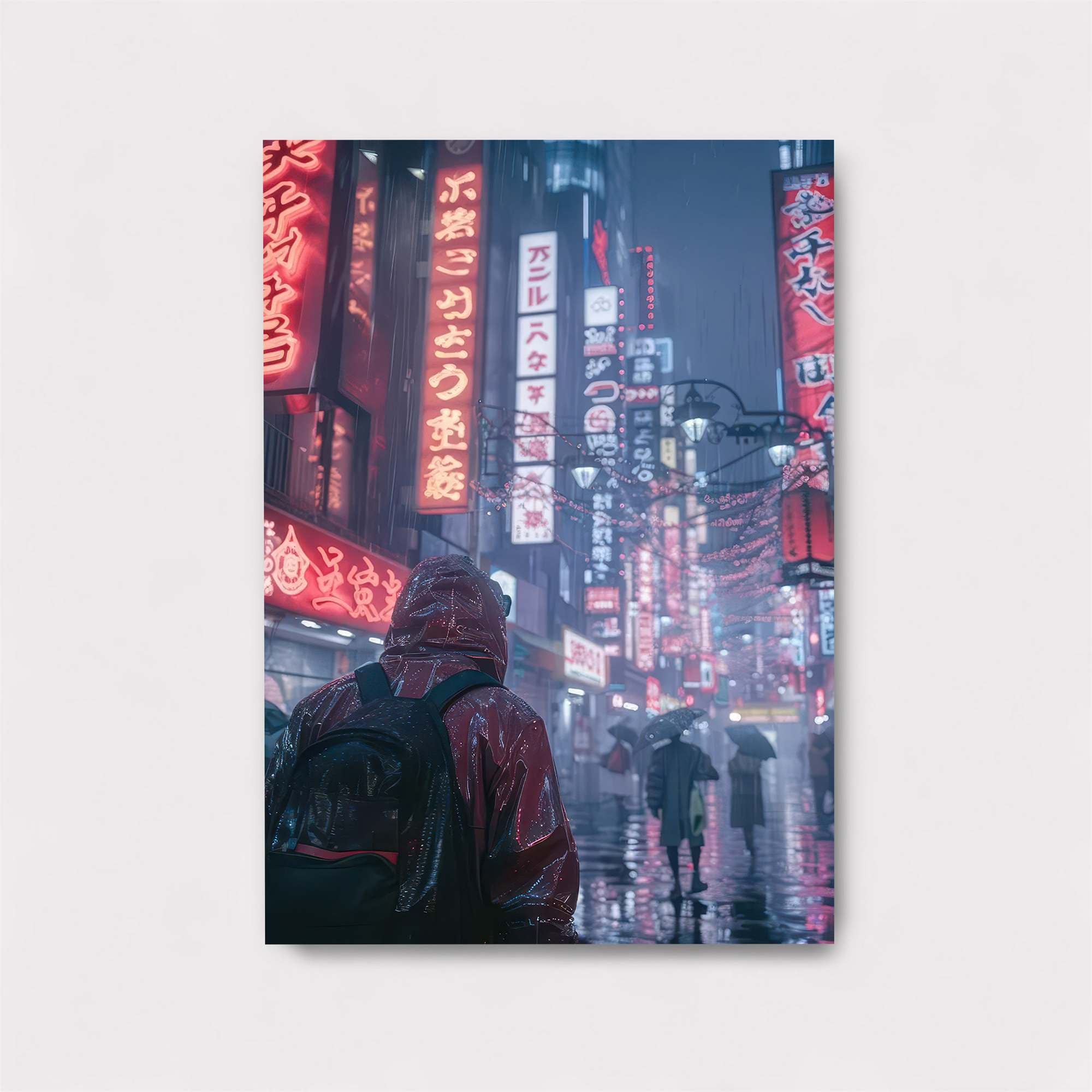 Neon Solitude Safe Wall Magnetic / M