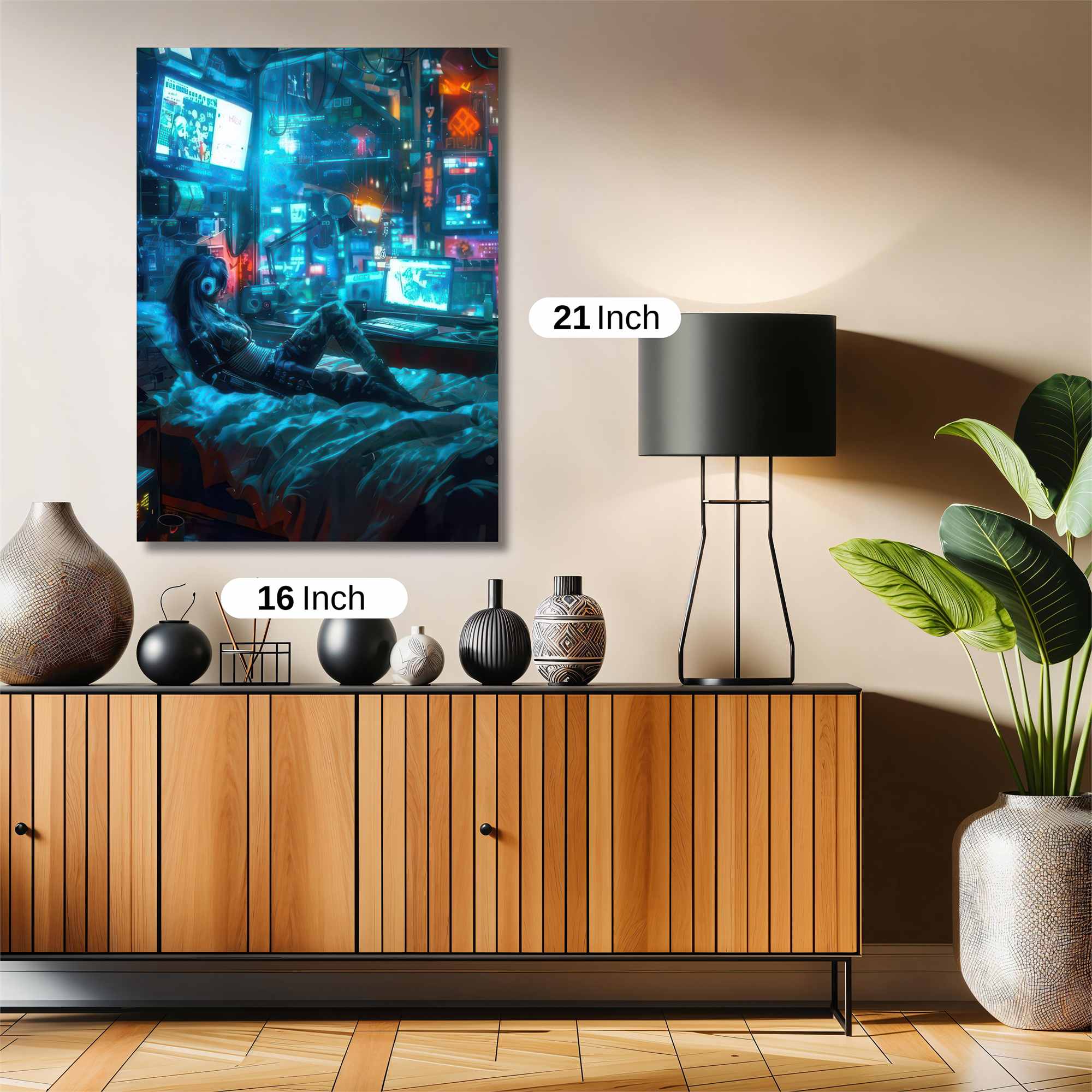 Cyberpunk Serenity Safe Wall Magnetic / M