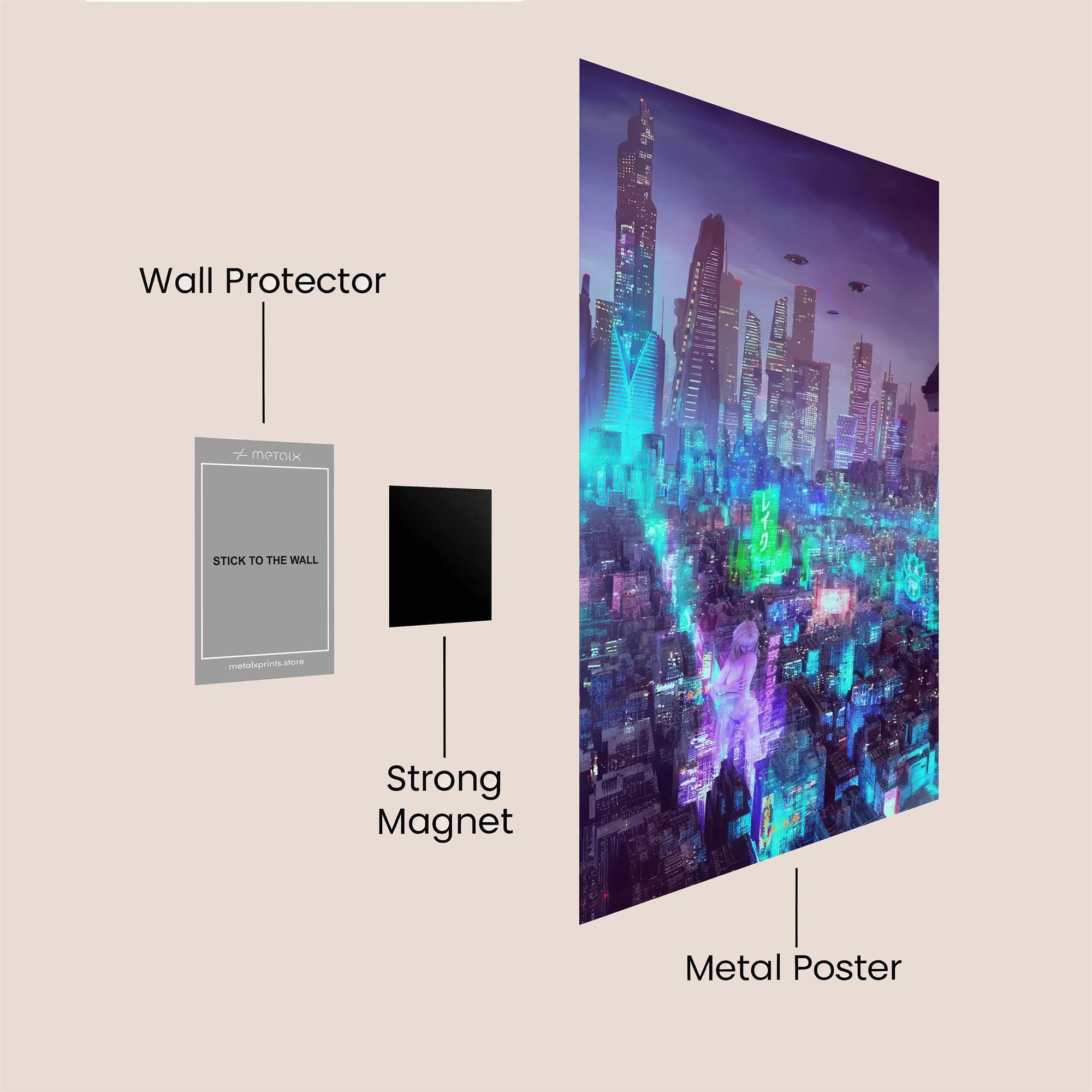 Cyber Haven Safe Wall Magnetic / M
